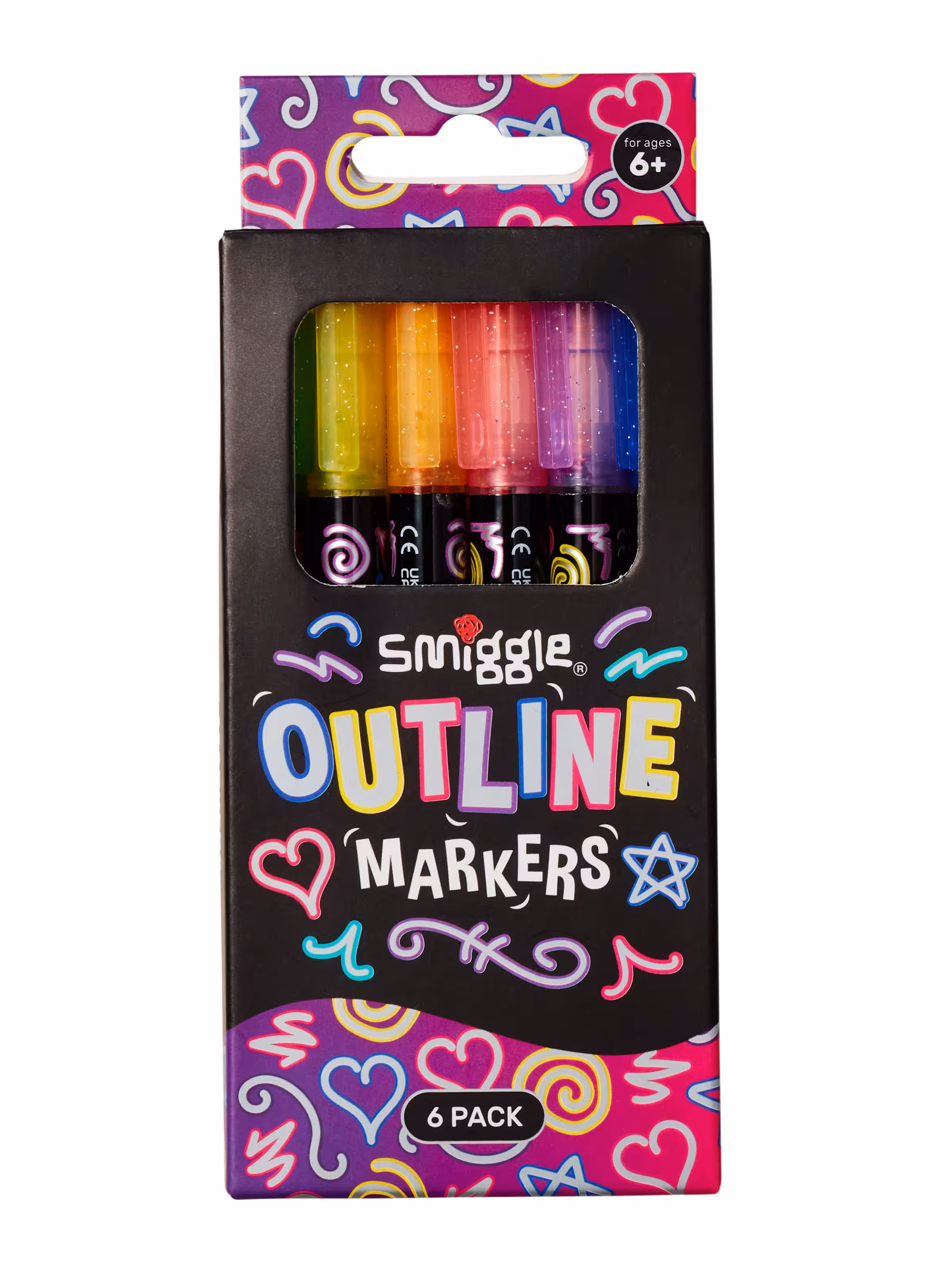 Outline Marker Pack X6