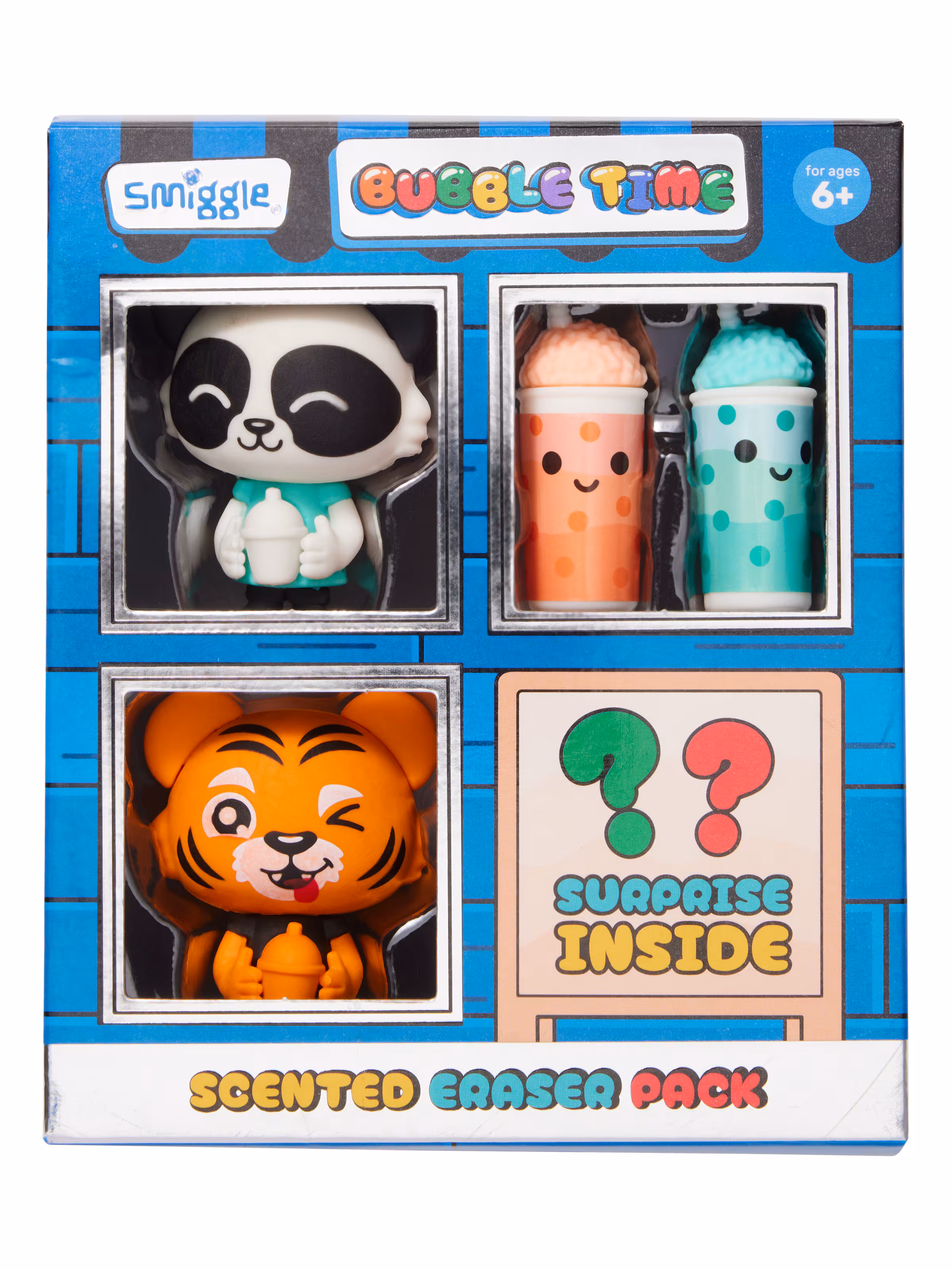 Bubble Time Eraser Pack