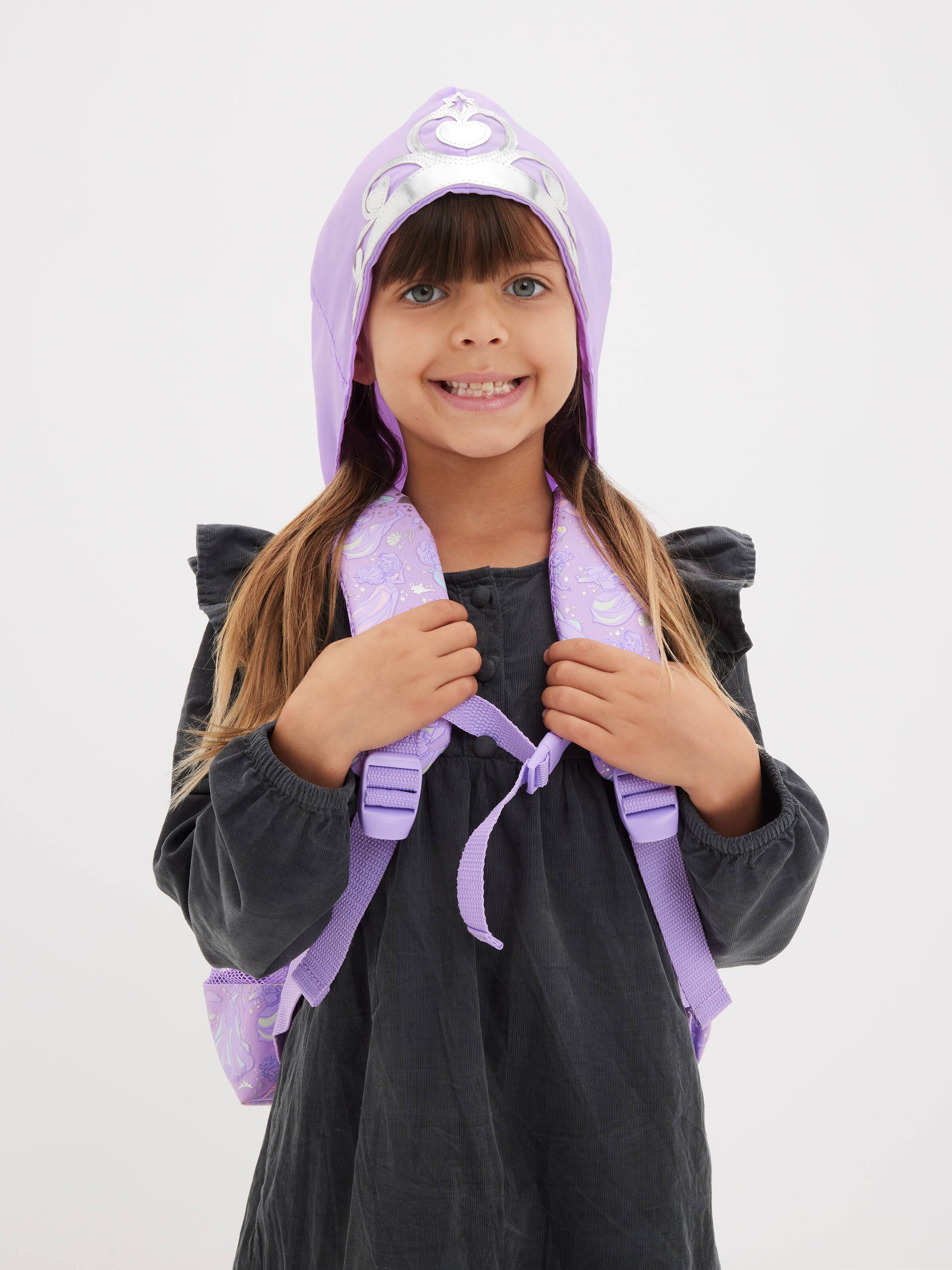 Disney Princess Junior Character Hoodie Backpack