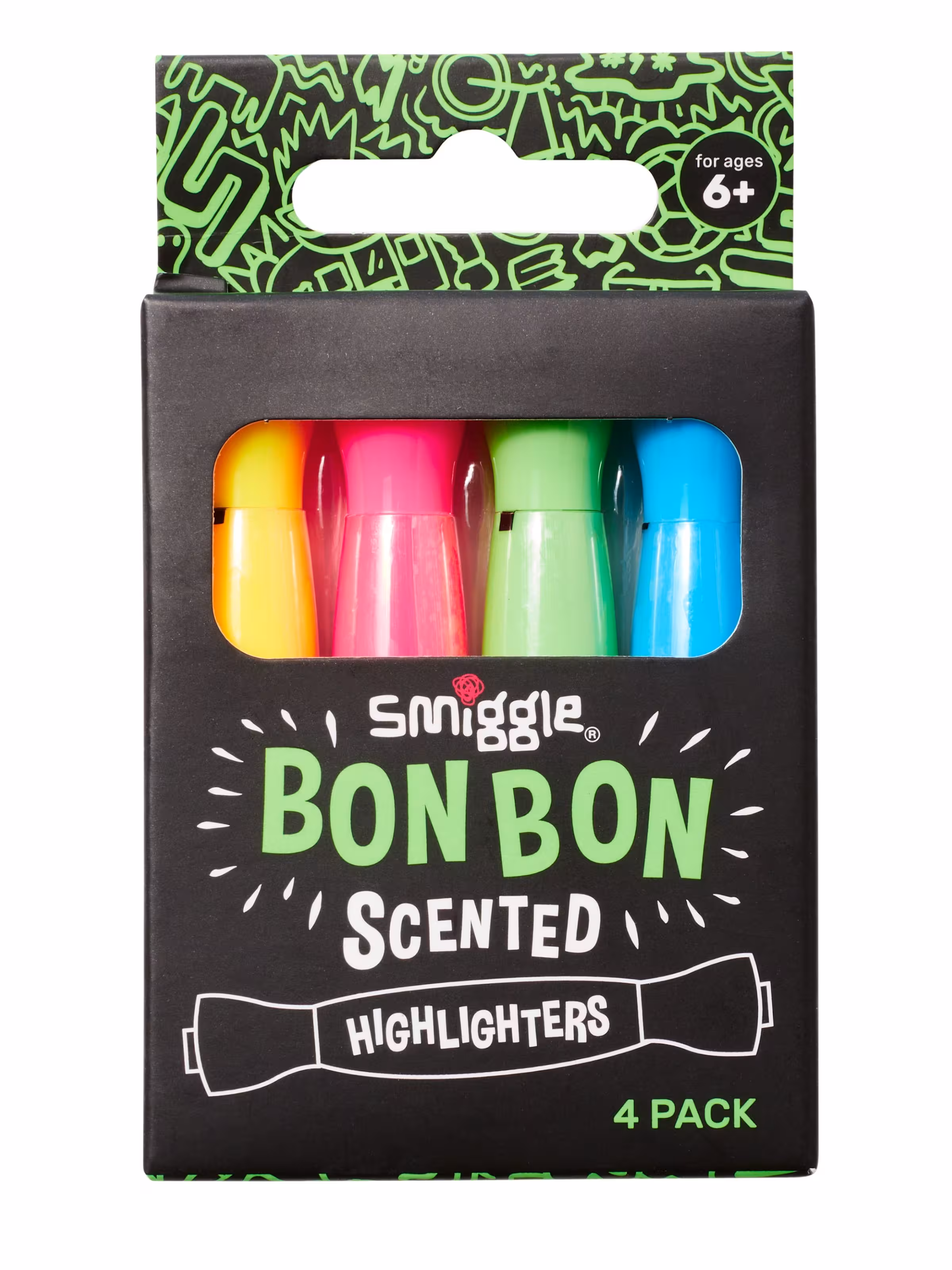Bon Bon Scented Highlighters Pack X4