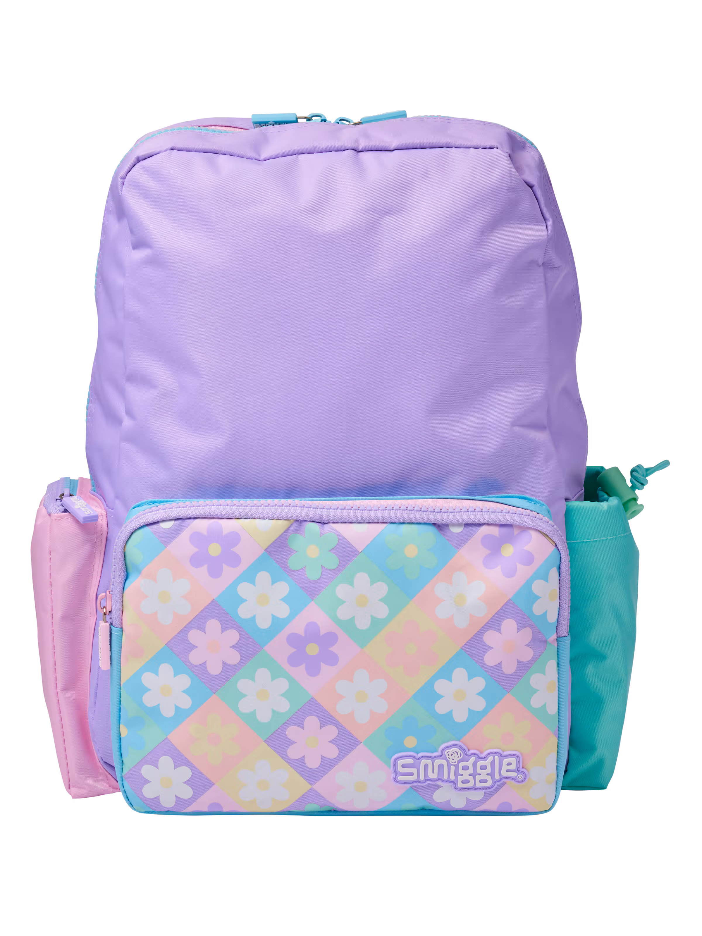 Check Boxy Backpack