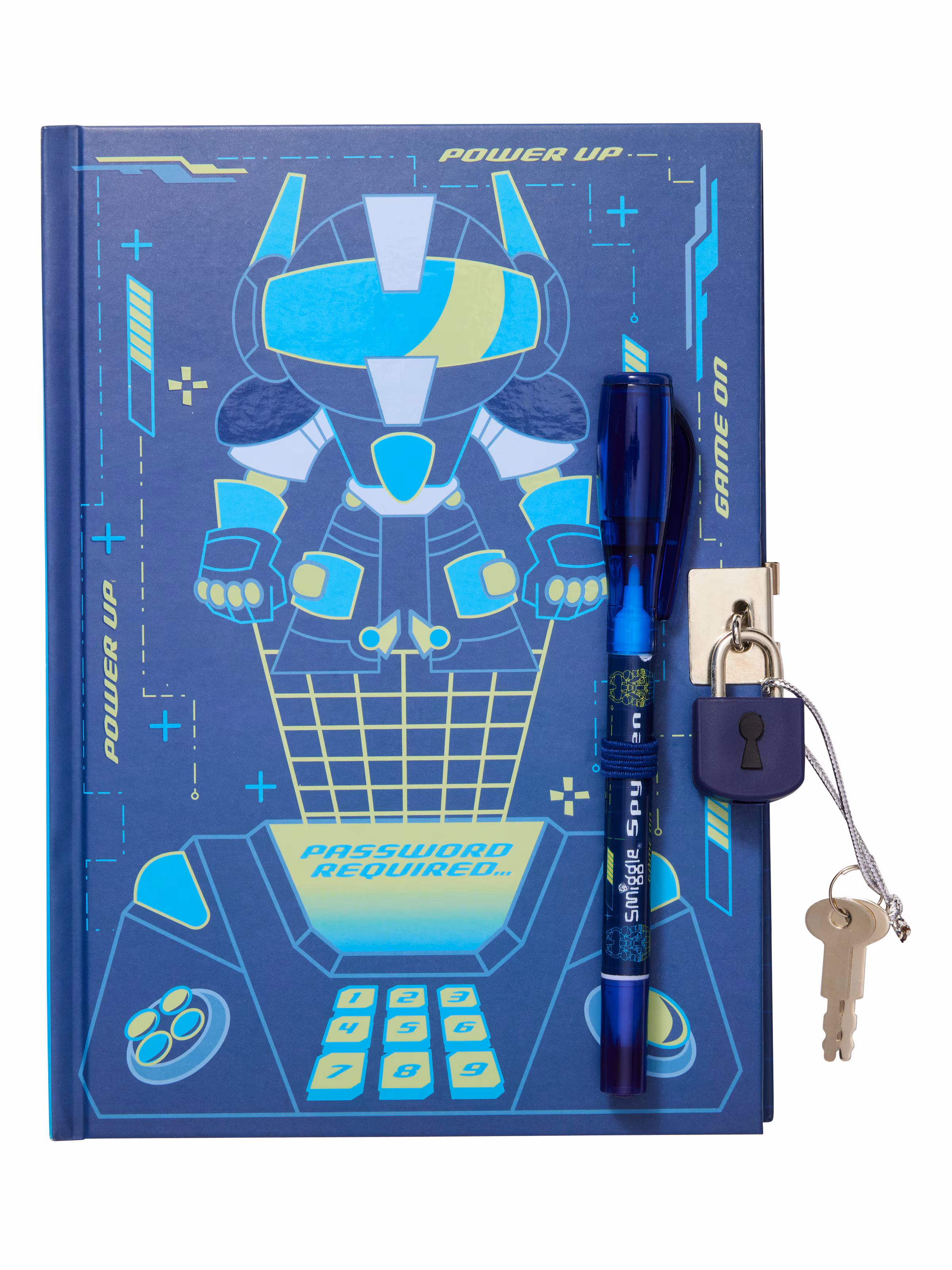 A5 Lockable Notebook With Spy Pen