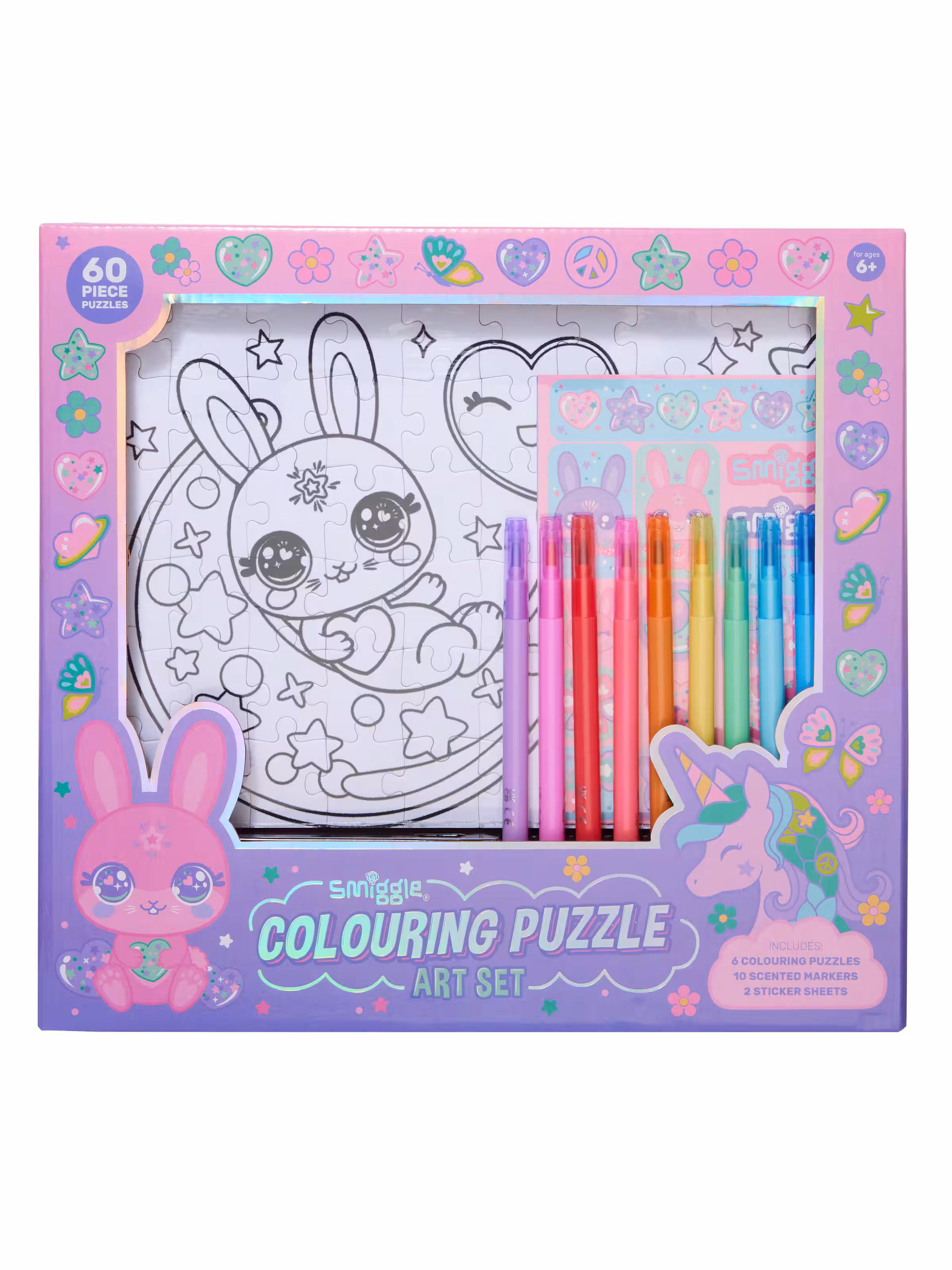 All Stars Colouring Puzzle Art Set