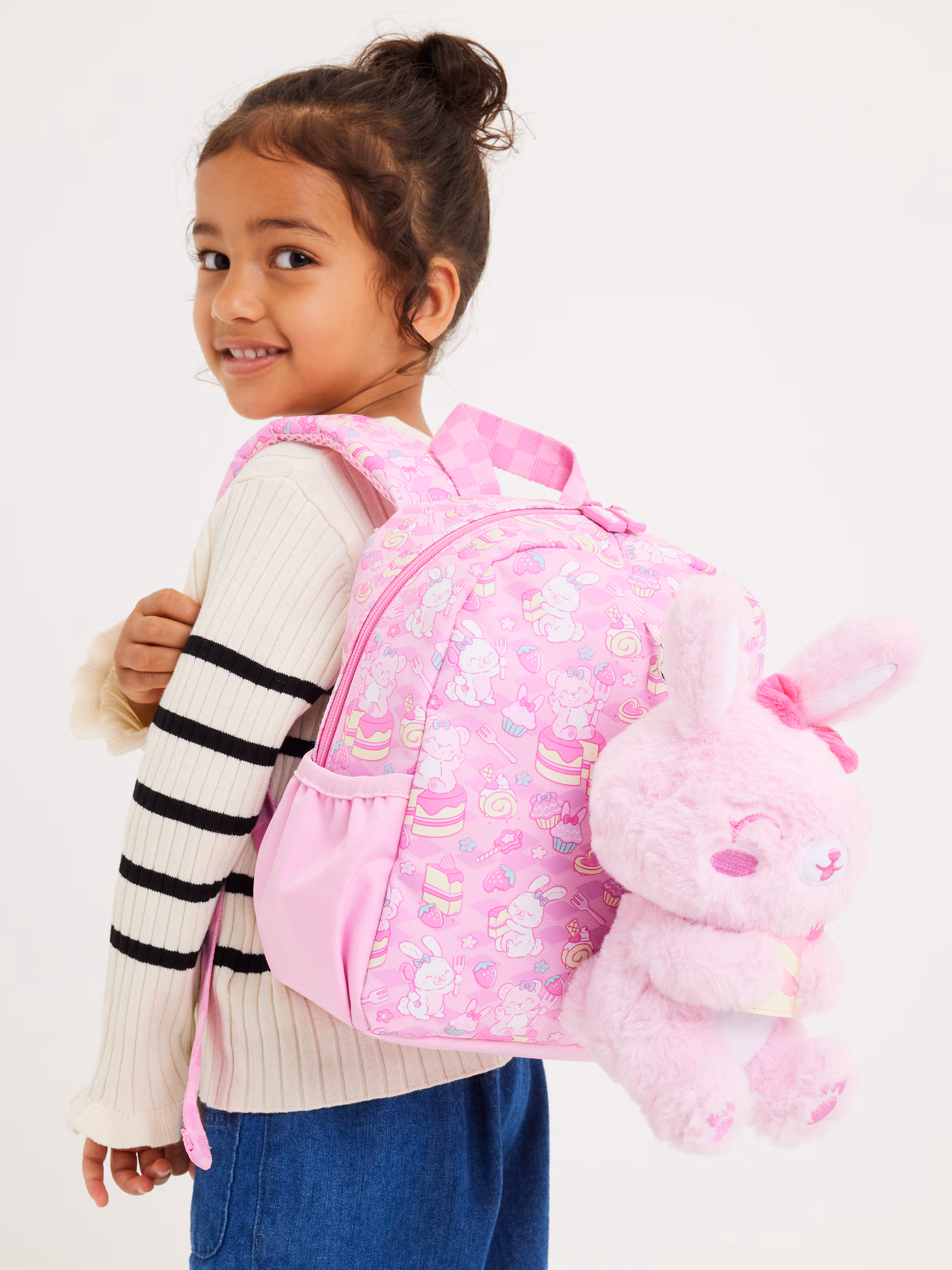 Out & About Teeny Tiny Backpack With Detachable Plush Toy