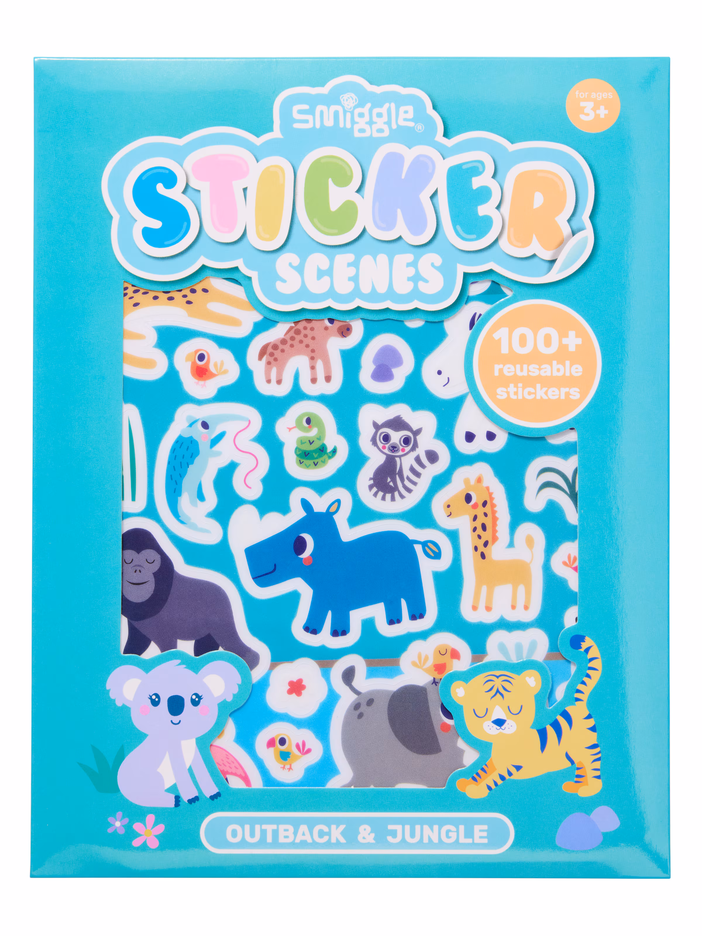 Play Scenes Sticker Book