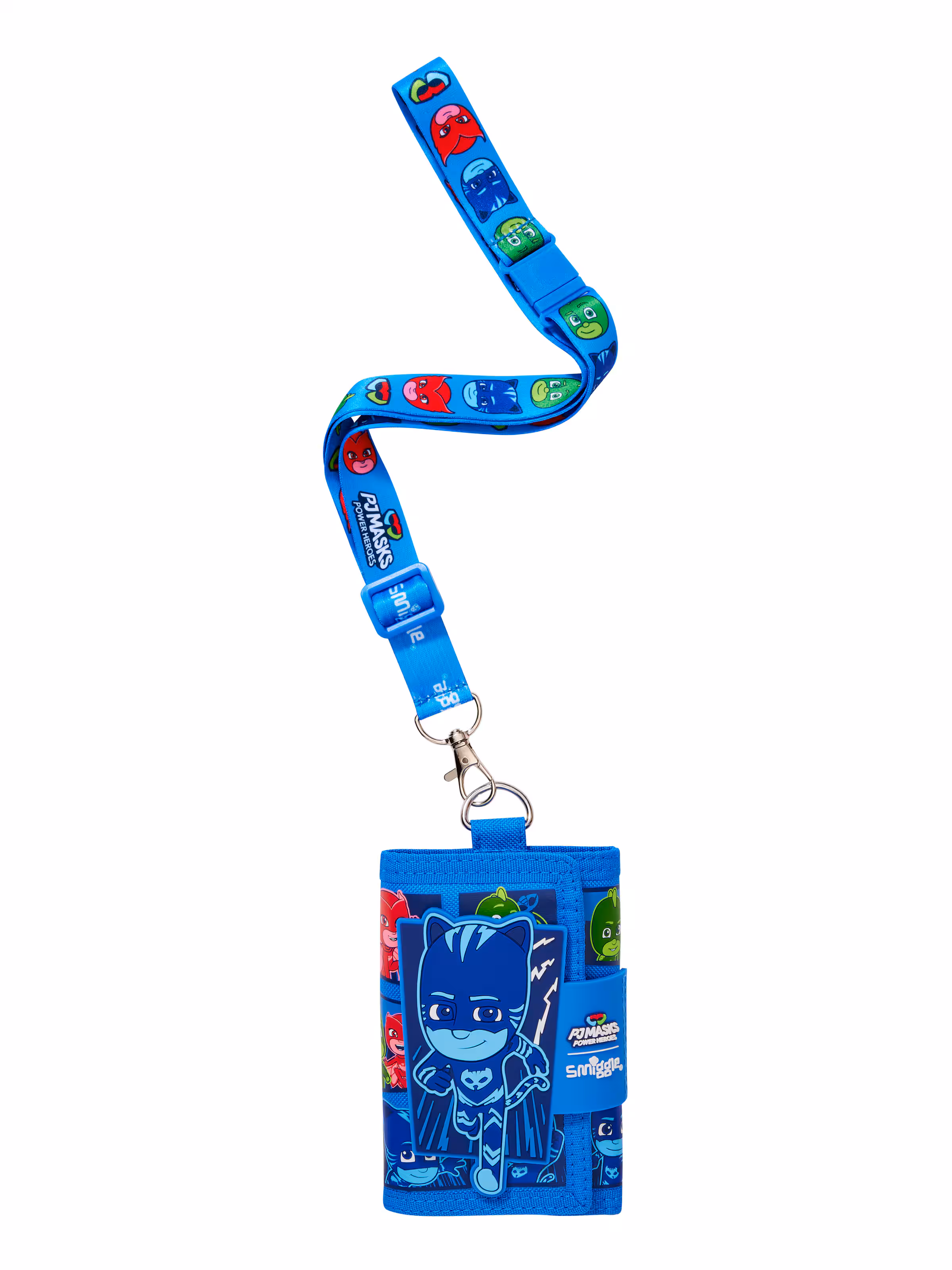 Pj Masks Power Heroes Character Wallet Lanyard