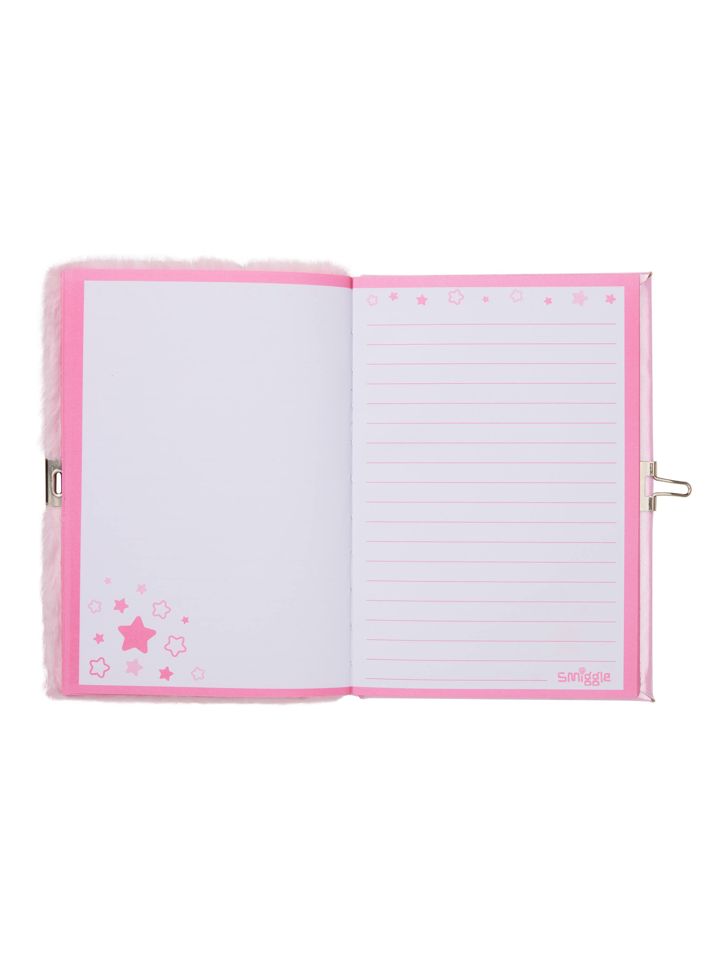 Fluffy A5 Lockable Alphabet Notebook