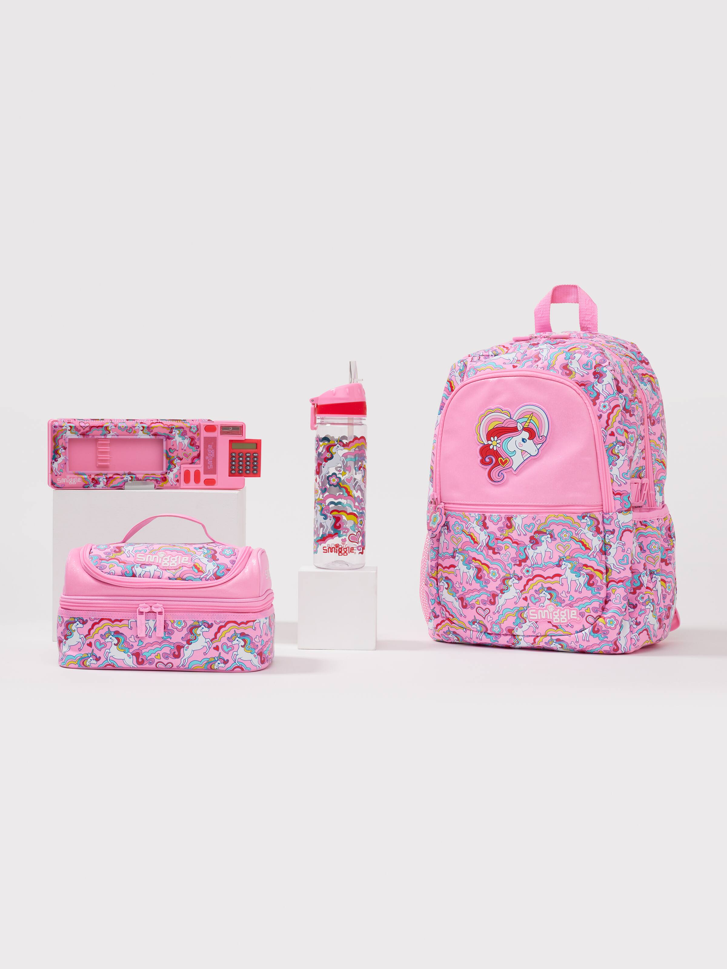 Wild Side Double Decker Lunchbox 4 Piece Bundle