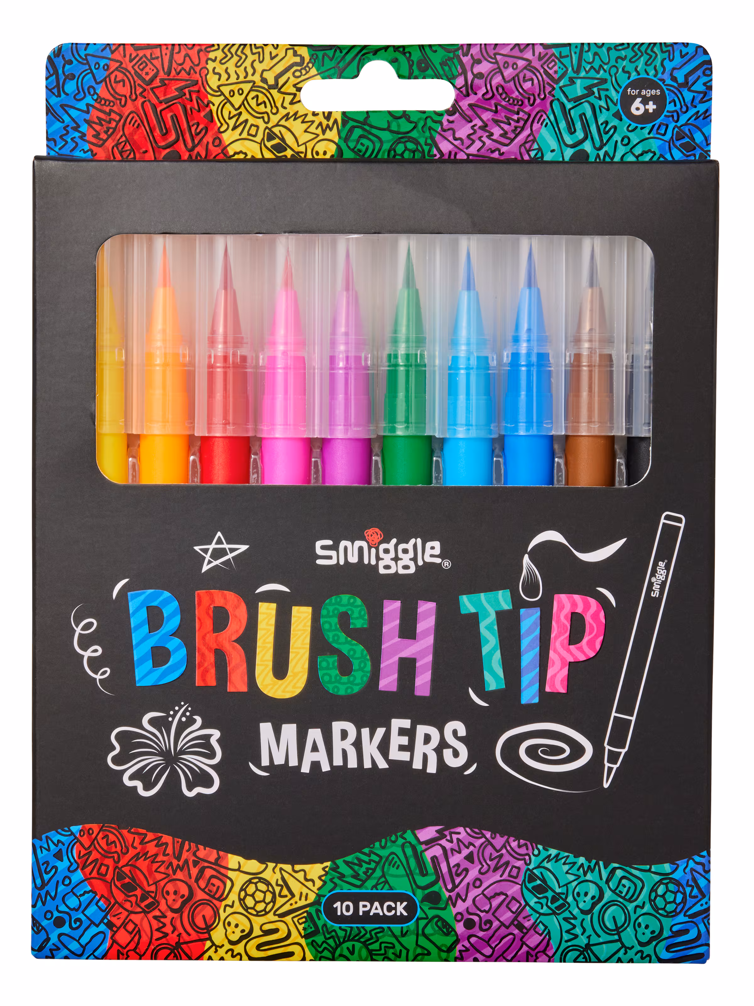 Brush Tip Marker Pack X10