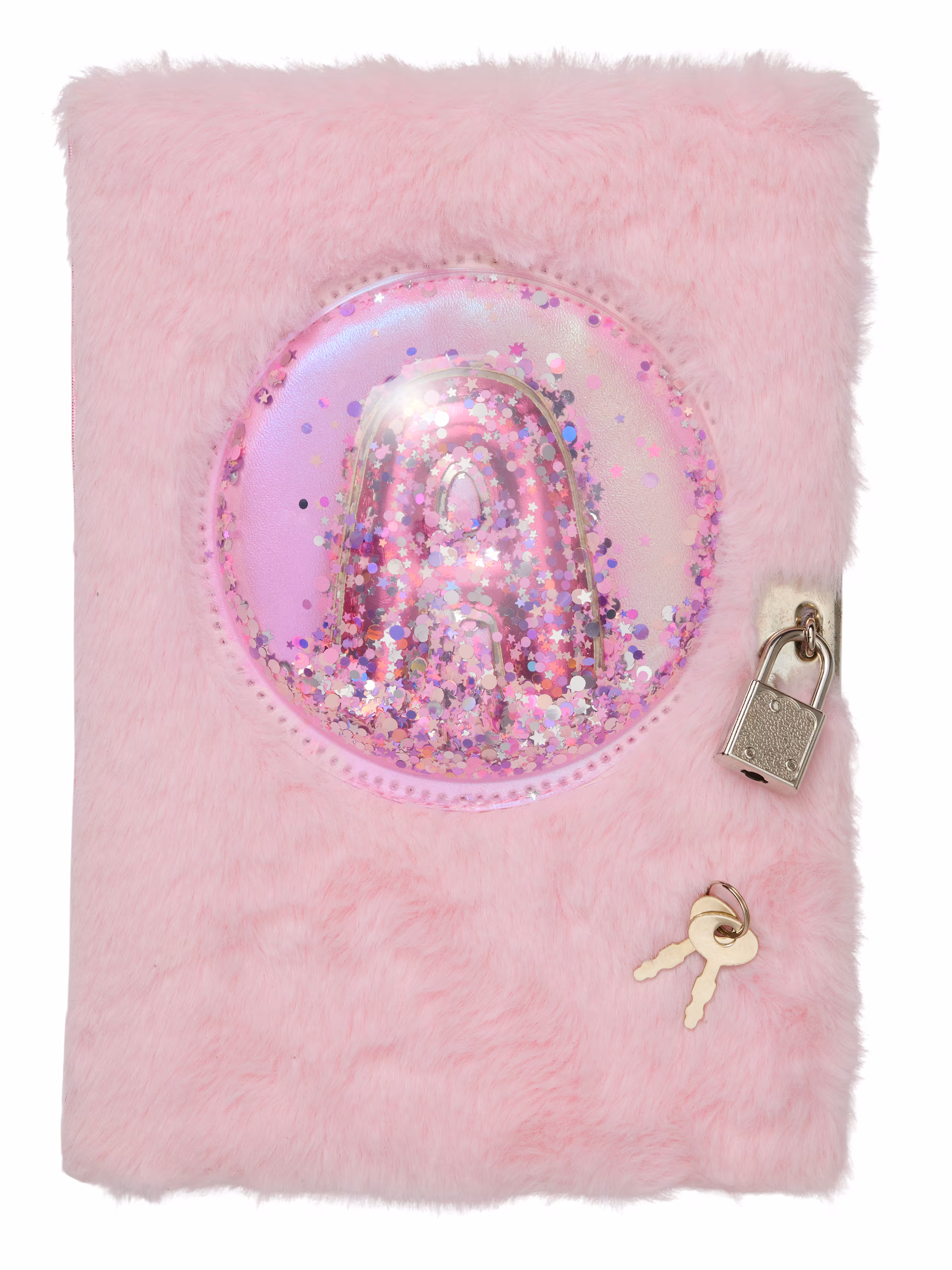 Fluffy A5 Lockable Alphabet Notebook