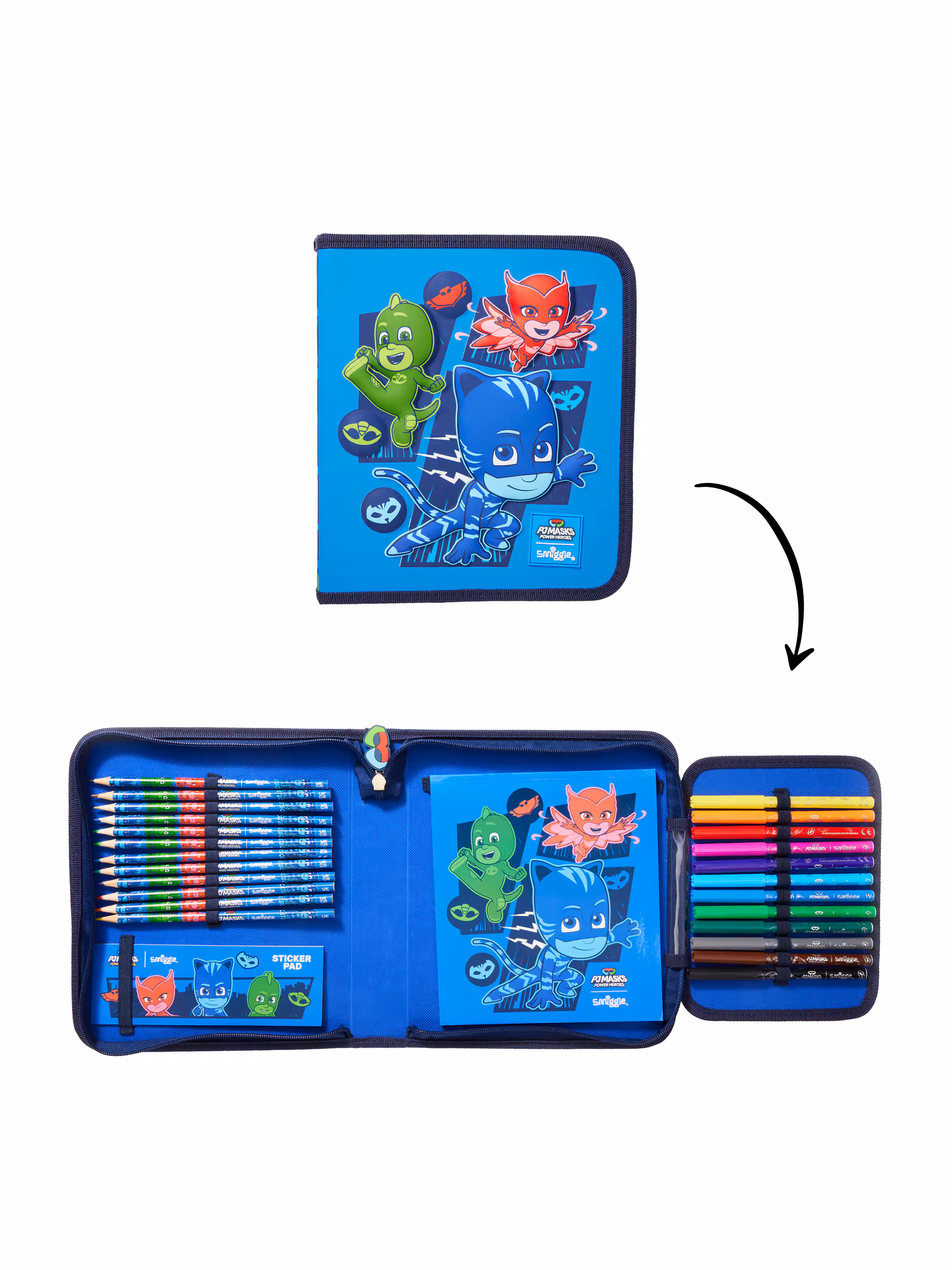 Pj Masks Power Heroes Stationery Gift Pack