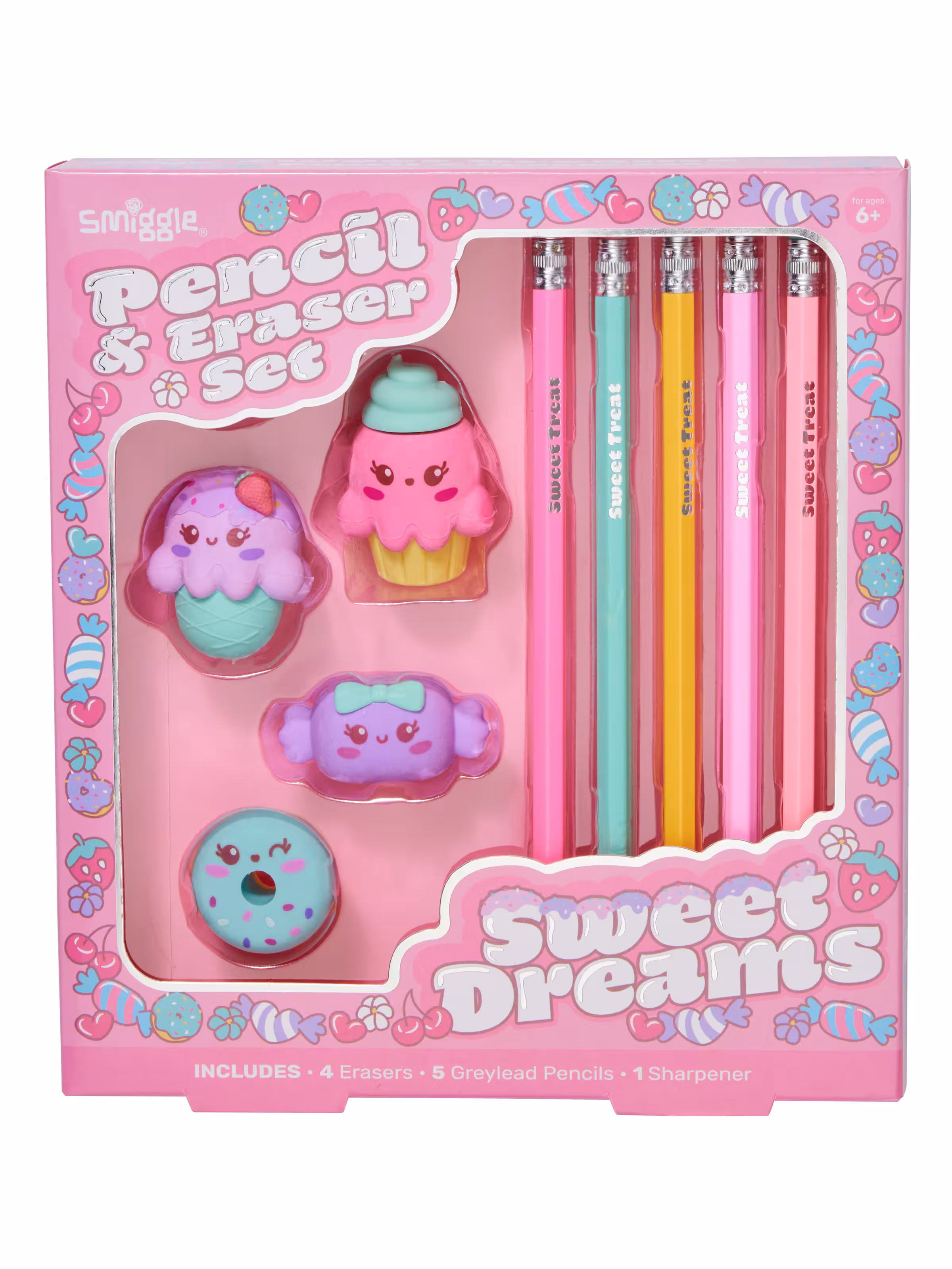 Vision Eraser Pencil Box Set