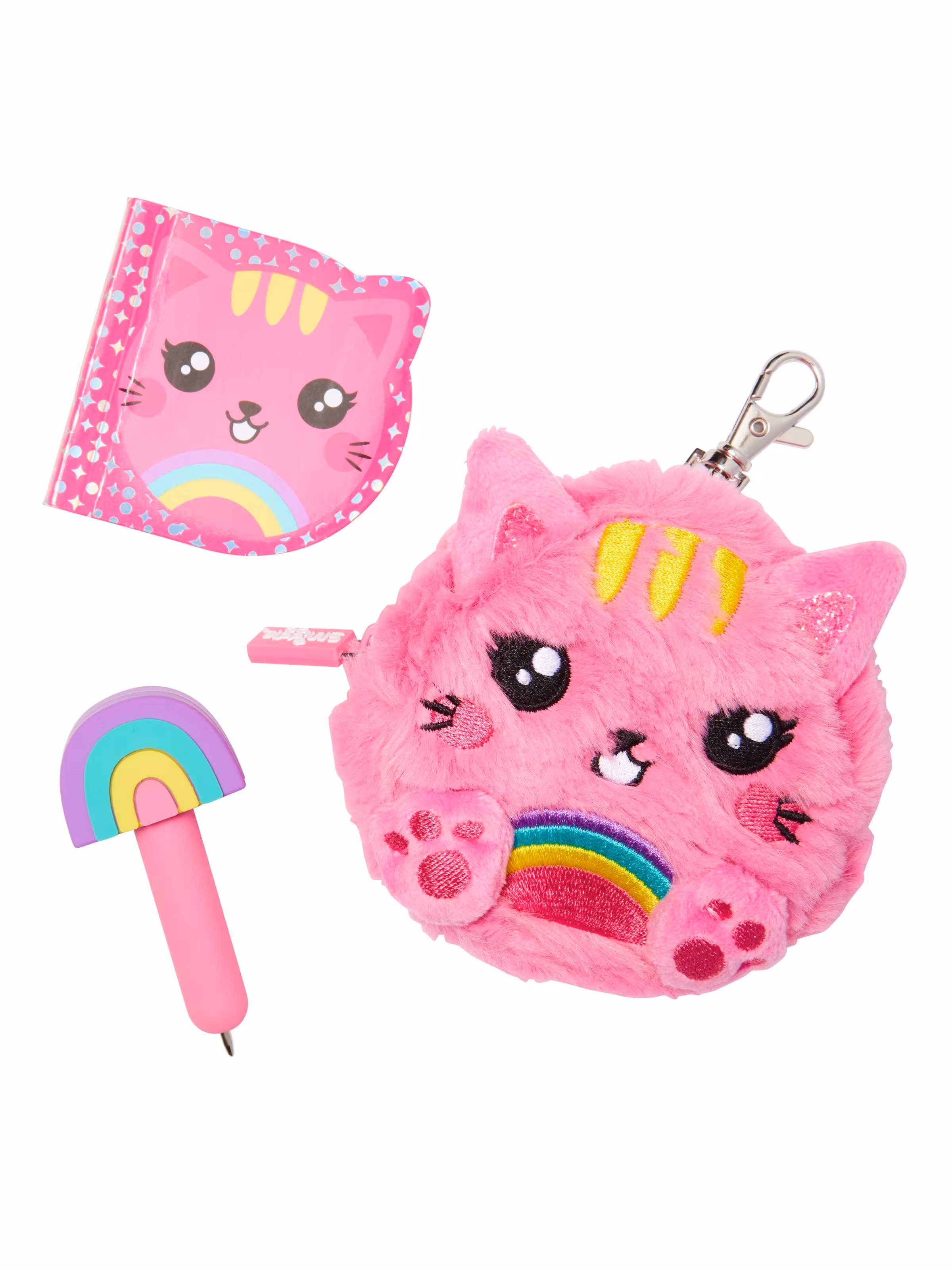 Fluffy Mini Pen Pal Notepad Keyring