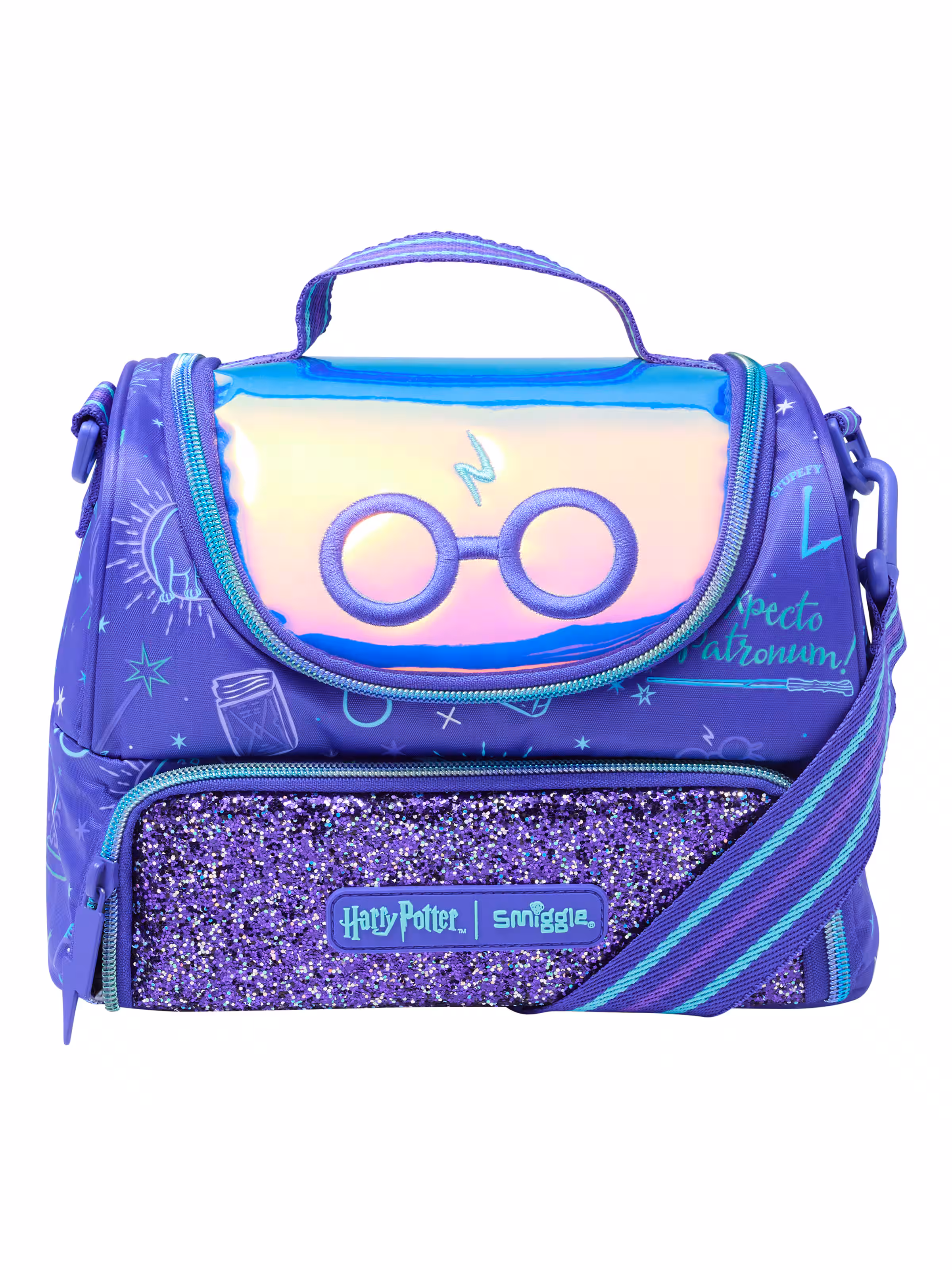 Harry Potter Double Compartment Lunchbox With Strap