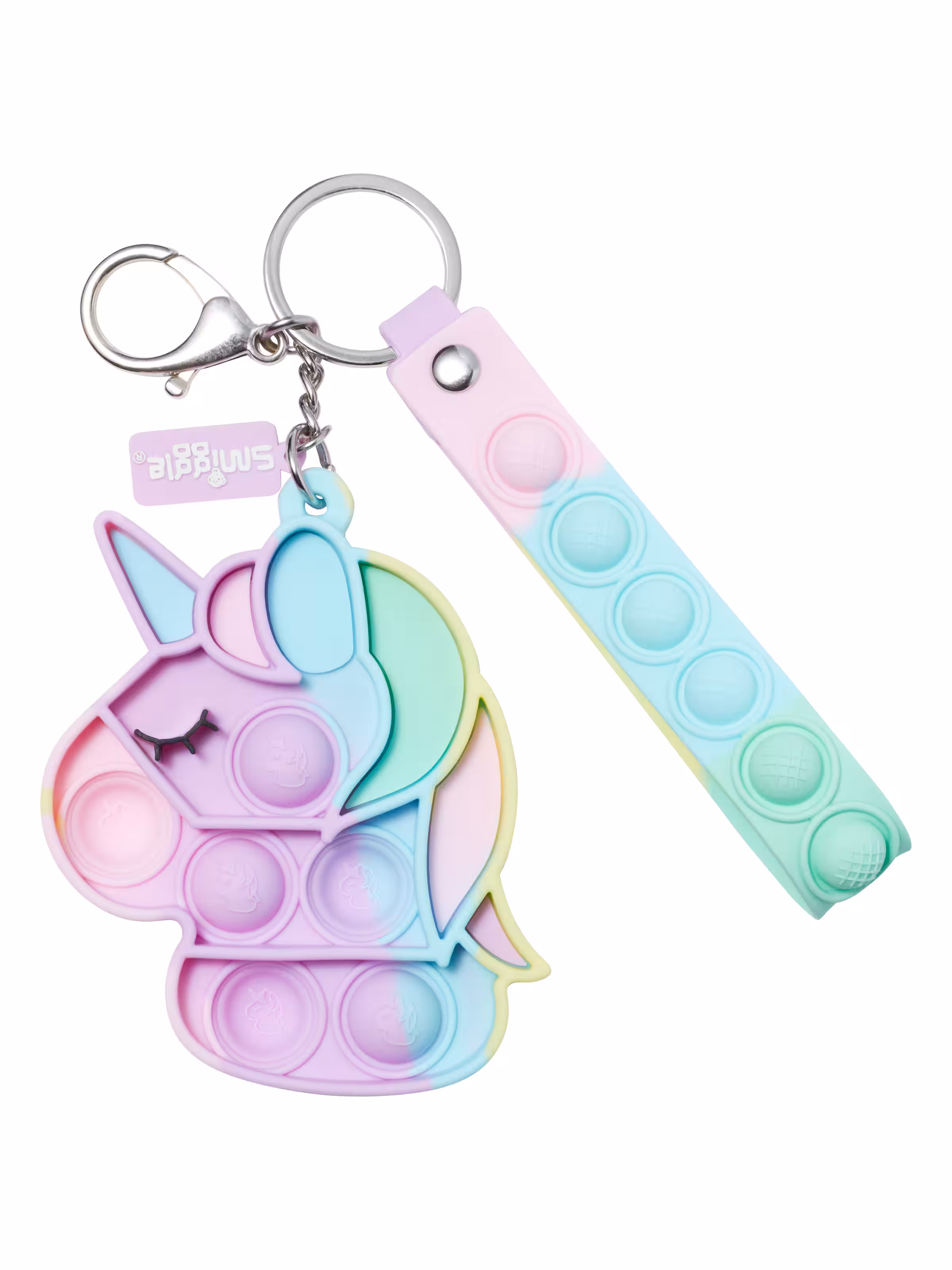 Popem Popit Poppies Unicorn Keyring