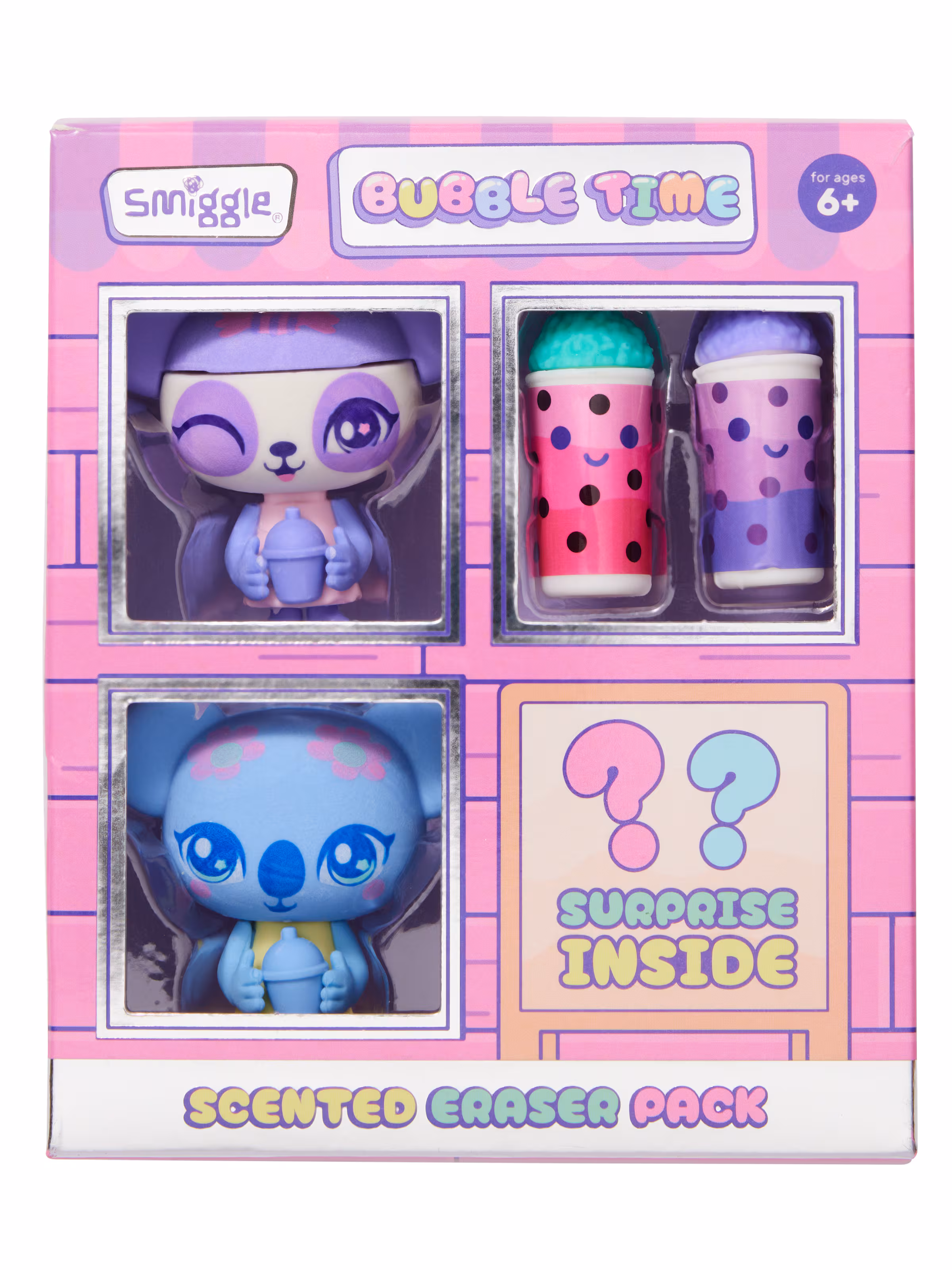 Bubble Time Eraser Pack