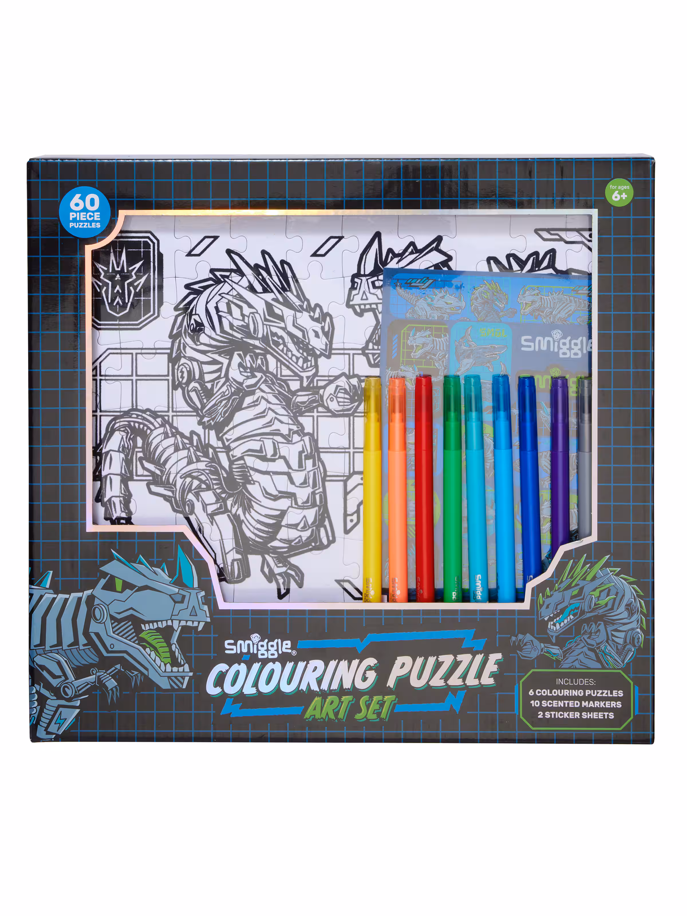 All Stars Colouring Puzzle Art Set