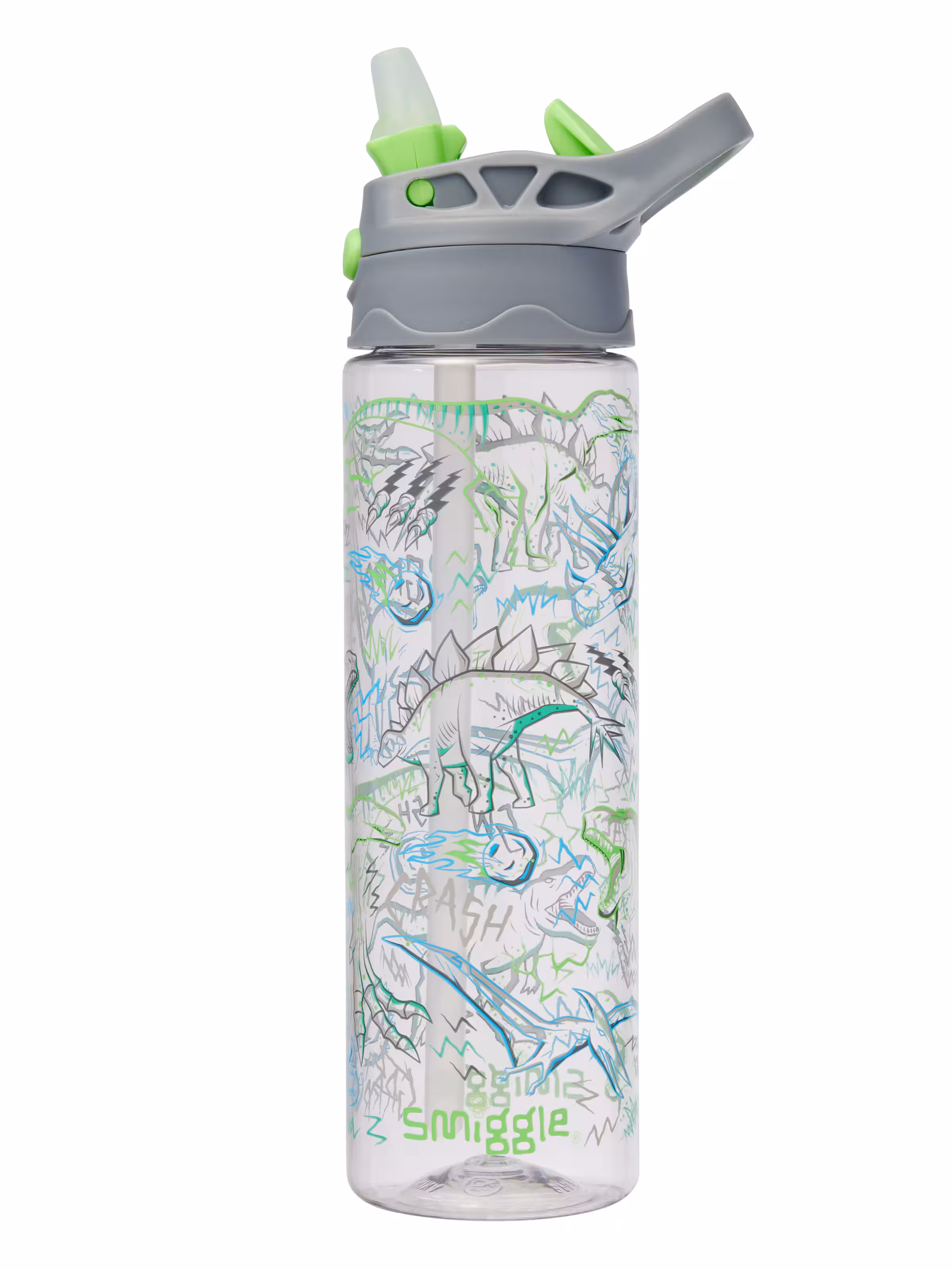 Super Charge Plastic Flip Drink Bottle 650Ml