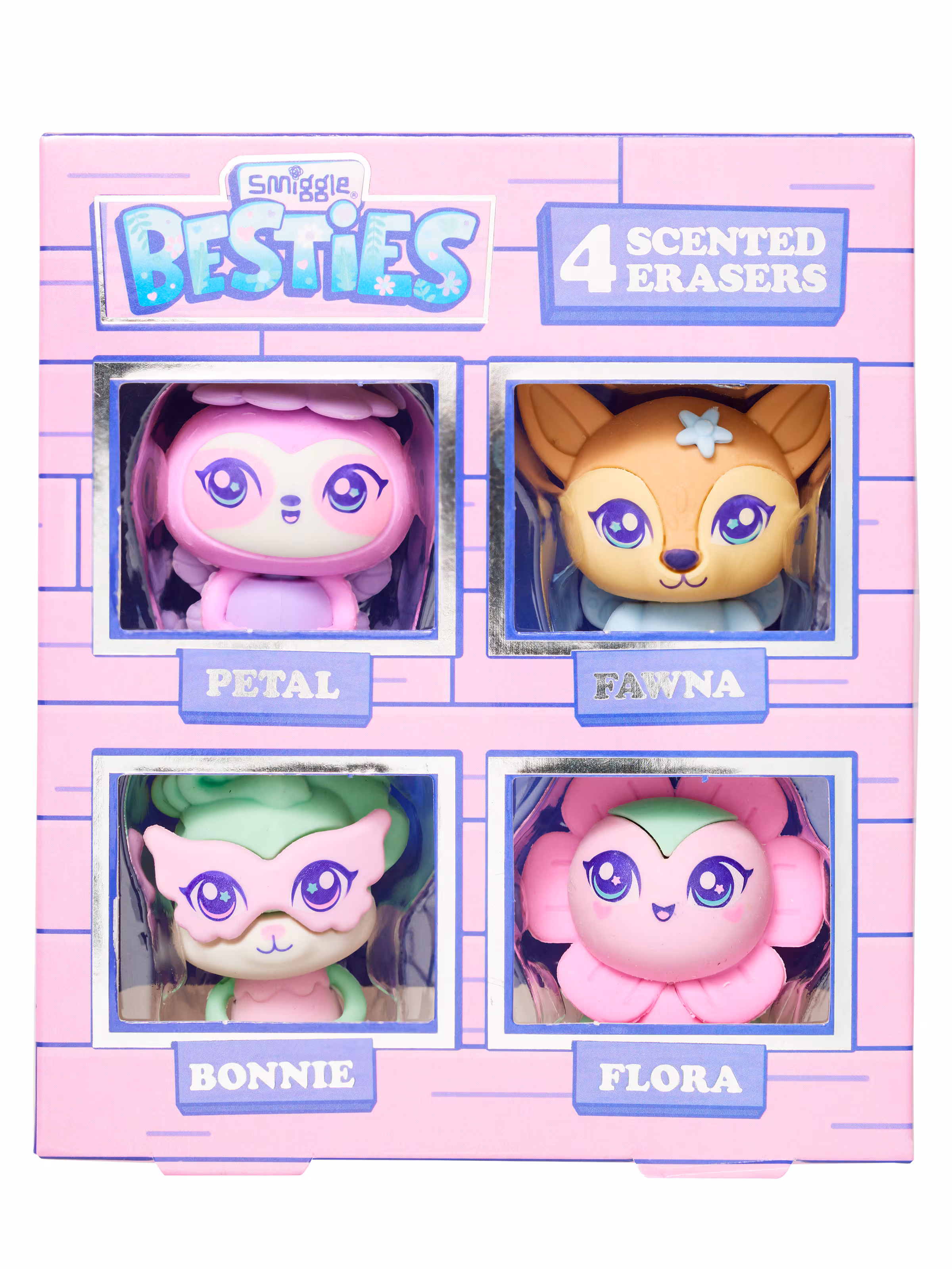 Besties Eraser Pack
