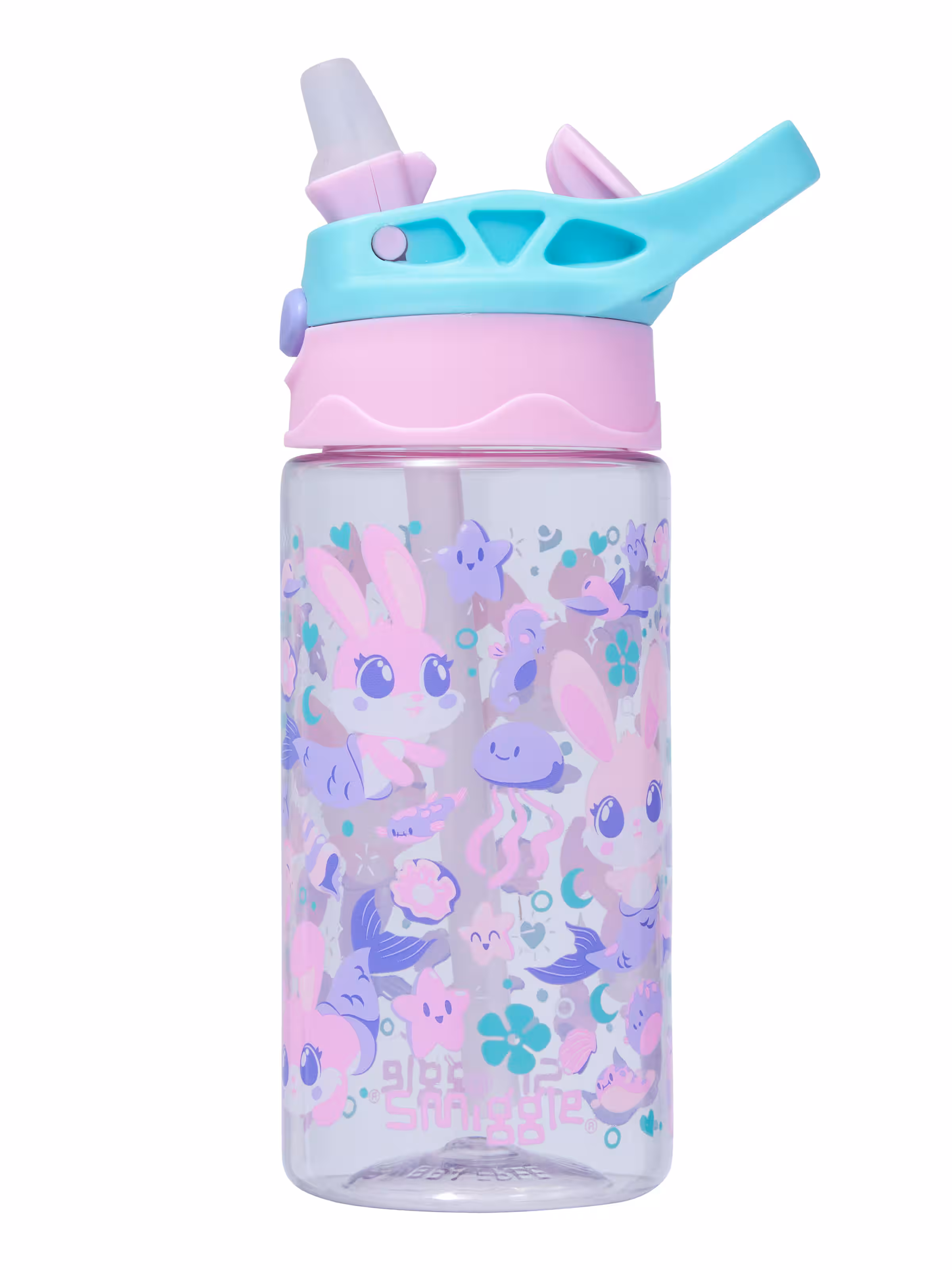 Curious Junior Flip Plastic Drink Bottle 430Ml