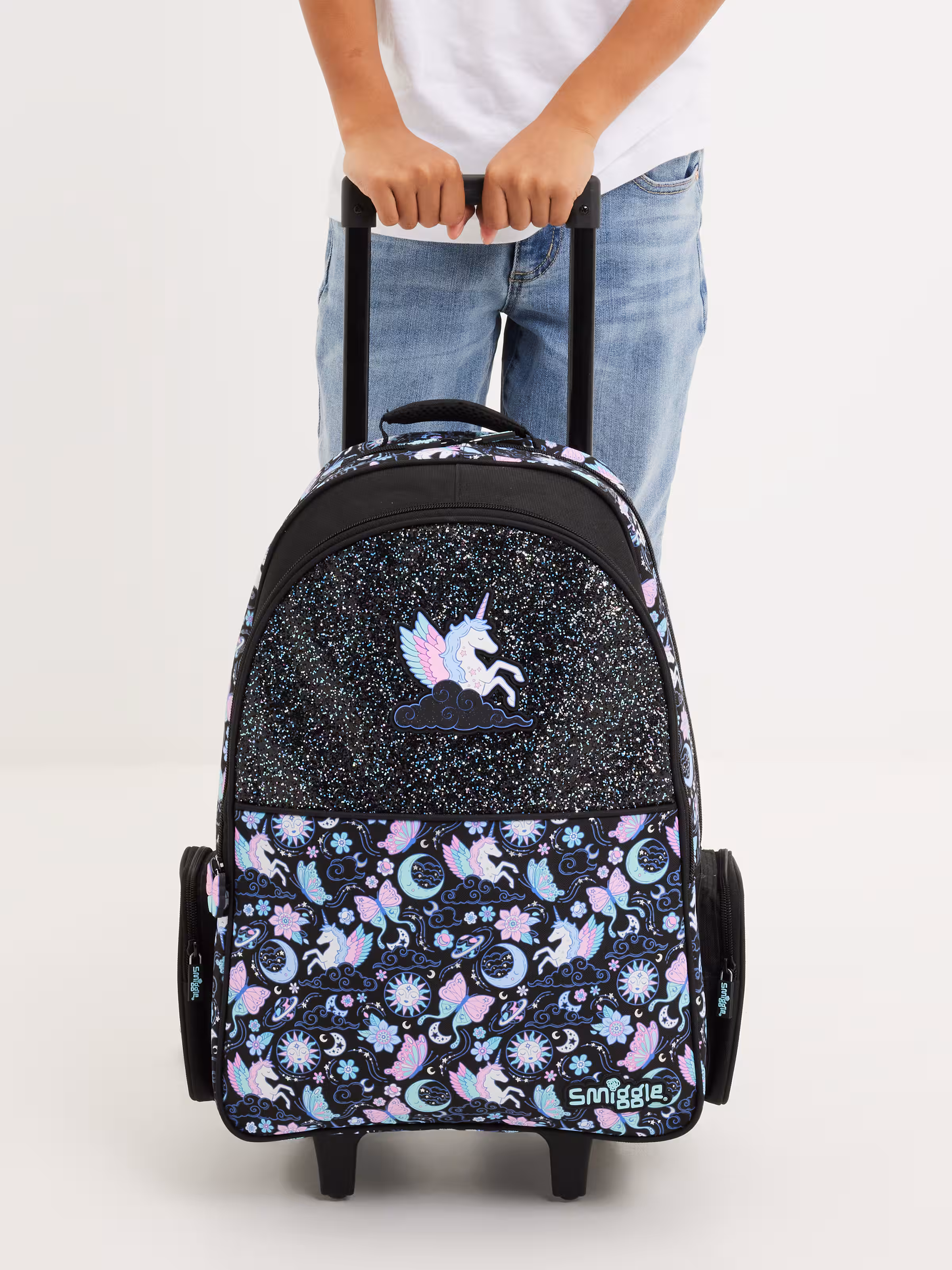 Super Charge Trolley Backpack With Light Up Wheels