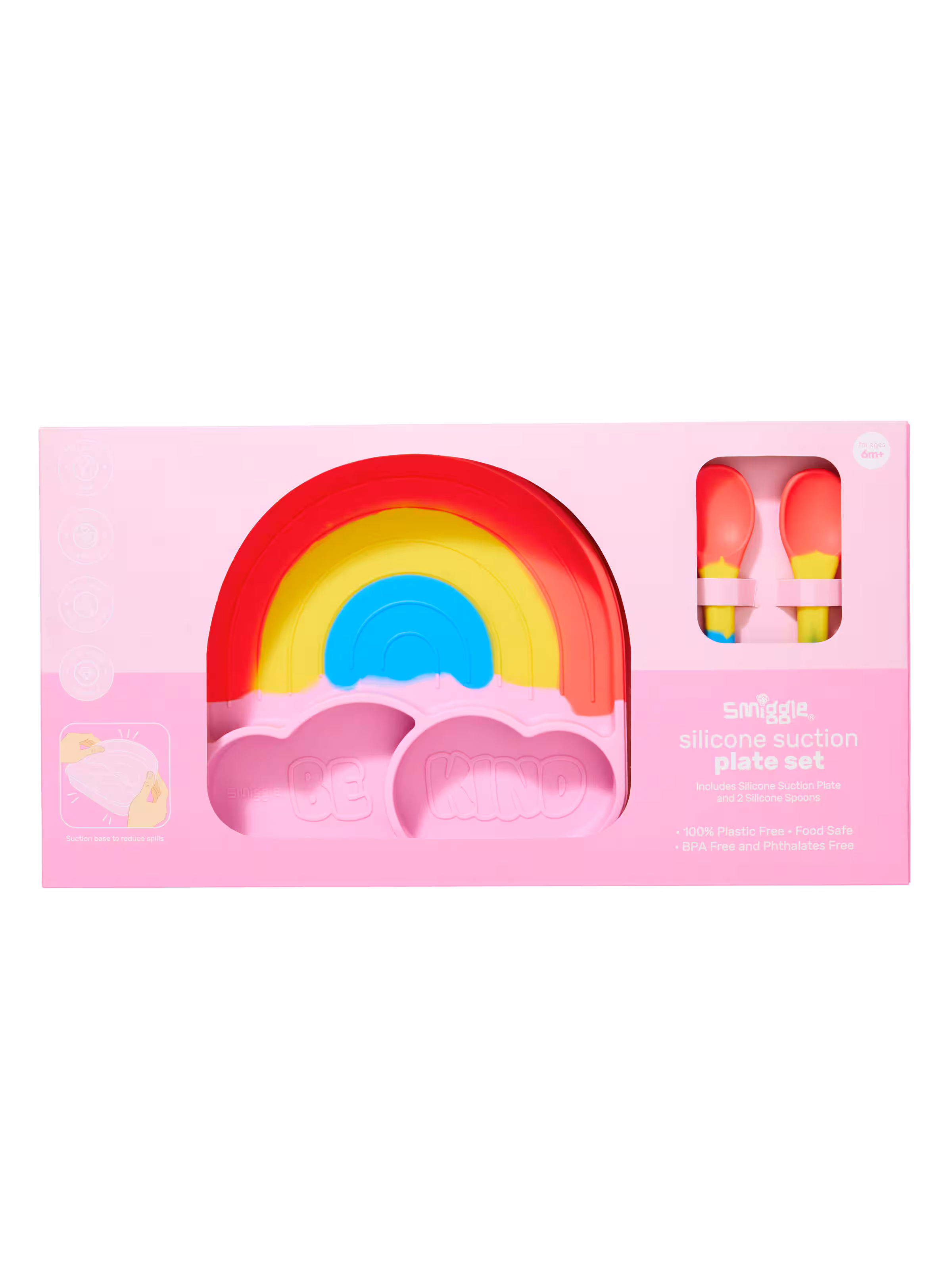Big Dreams Silicone Food Plate Set