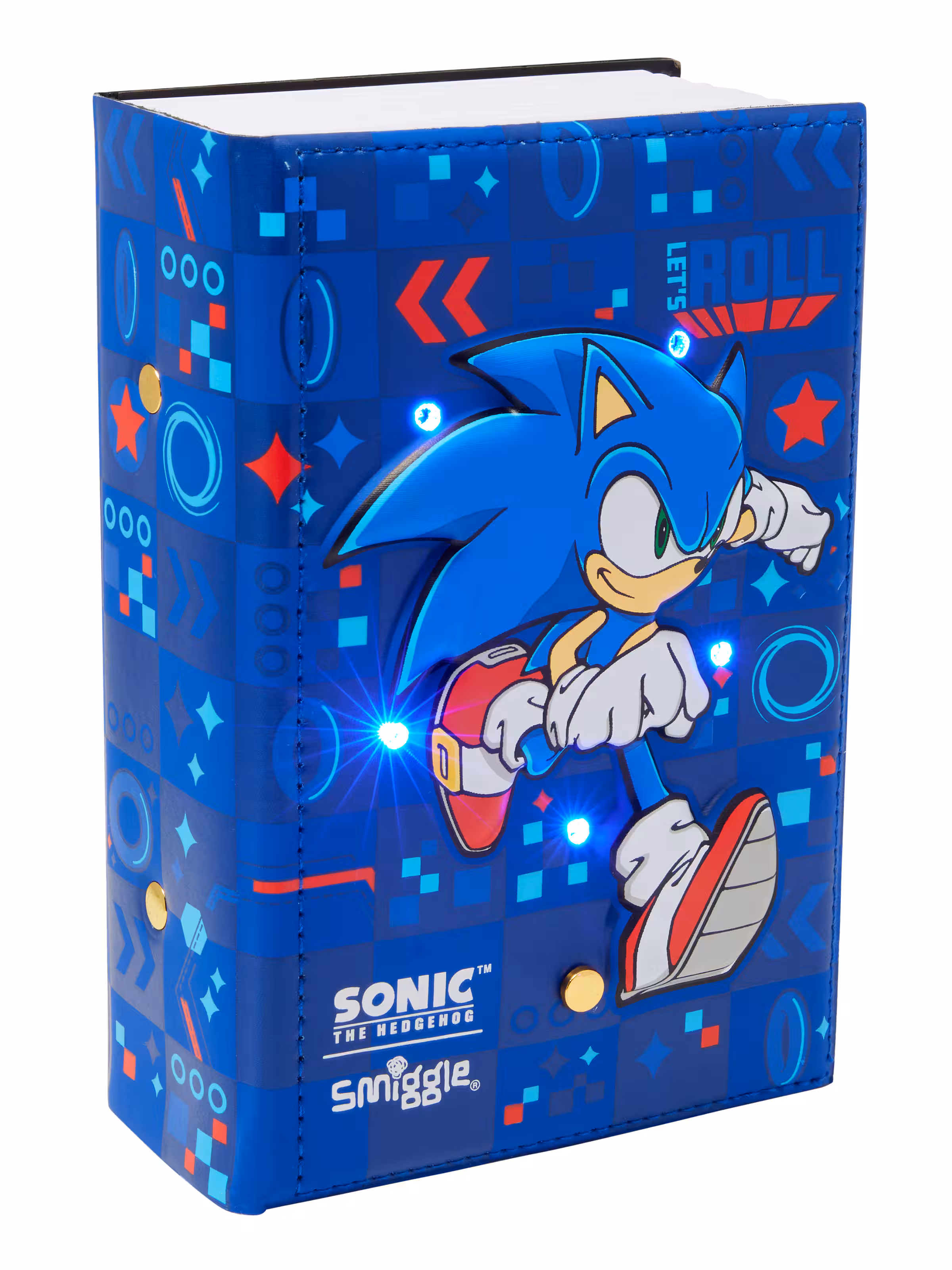 Sonic The Hedgehog Light Up Booksafe
