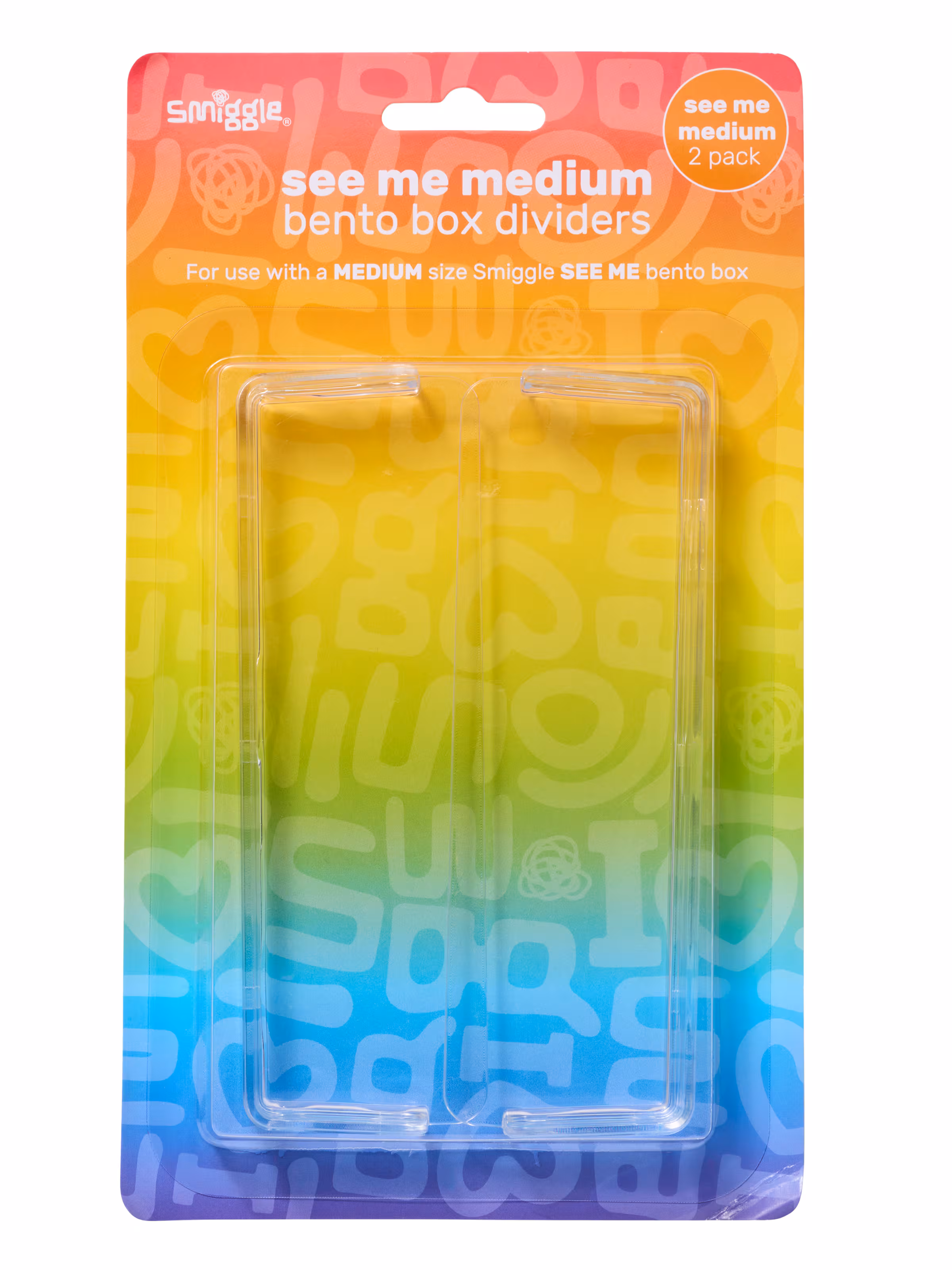 Replacement See Me Bento Lunchbox Dividers X2
