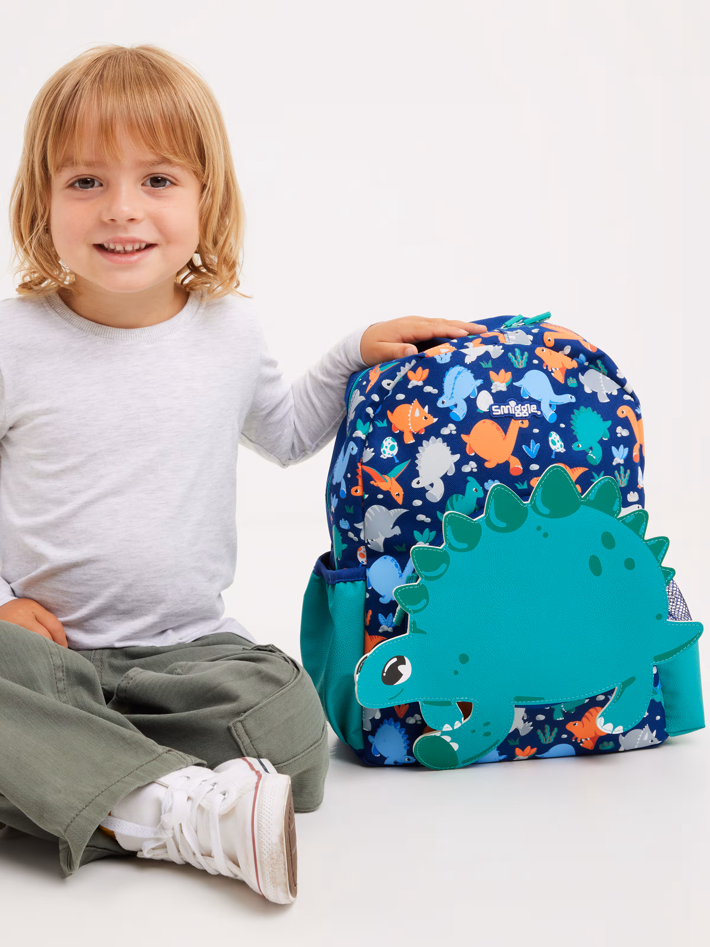 Out & About Junior Character Hoodie Backpack
