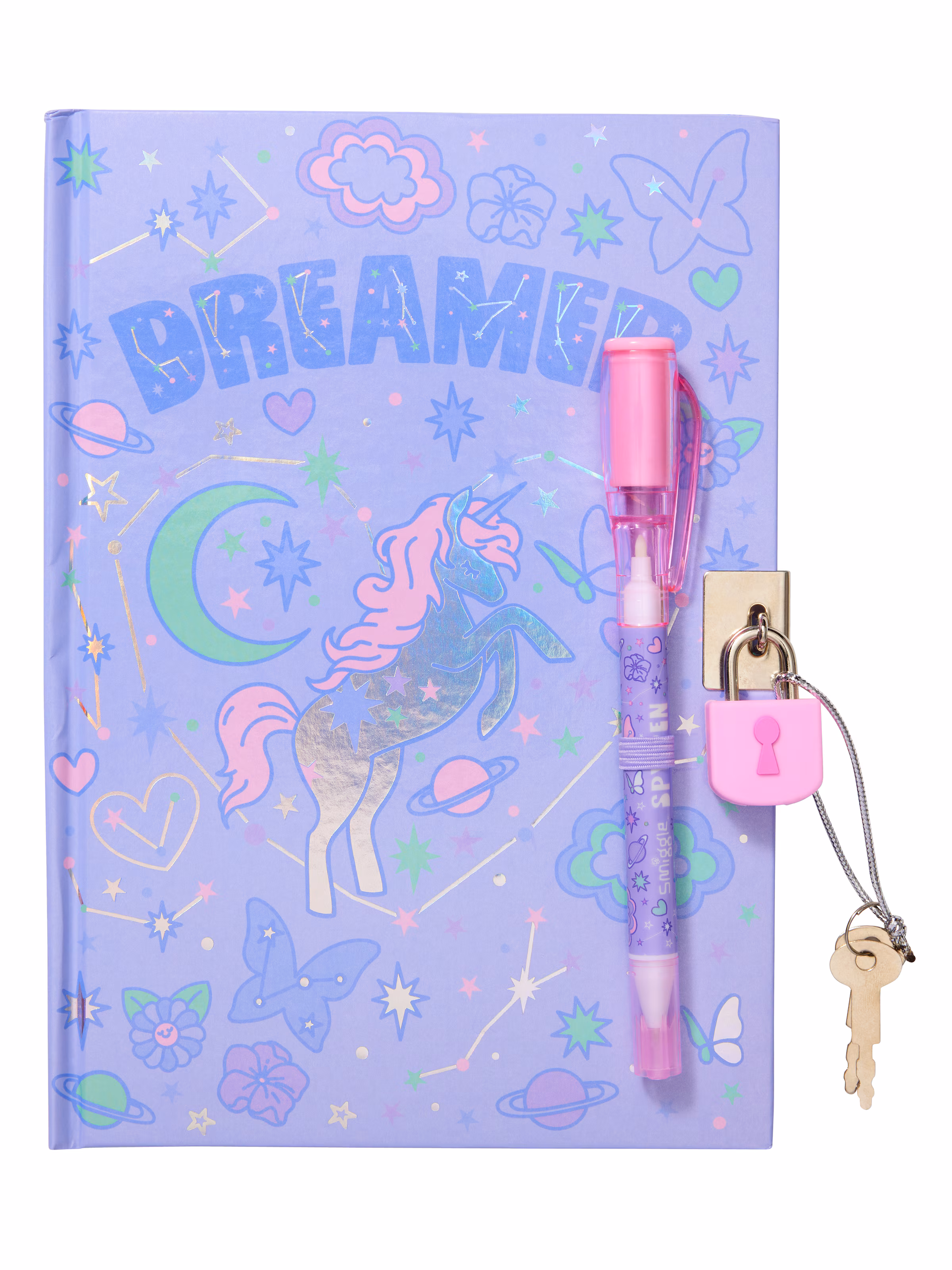 A5 Lockable Notebook With Spy Pen