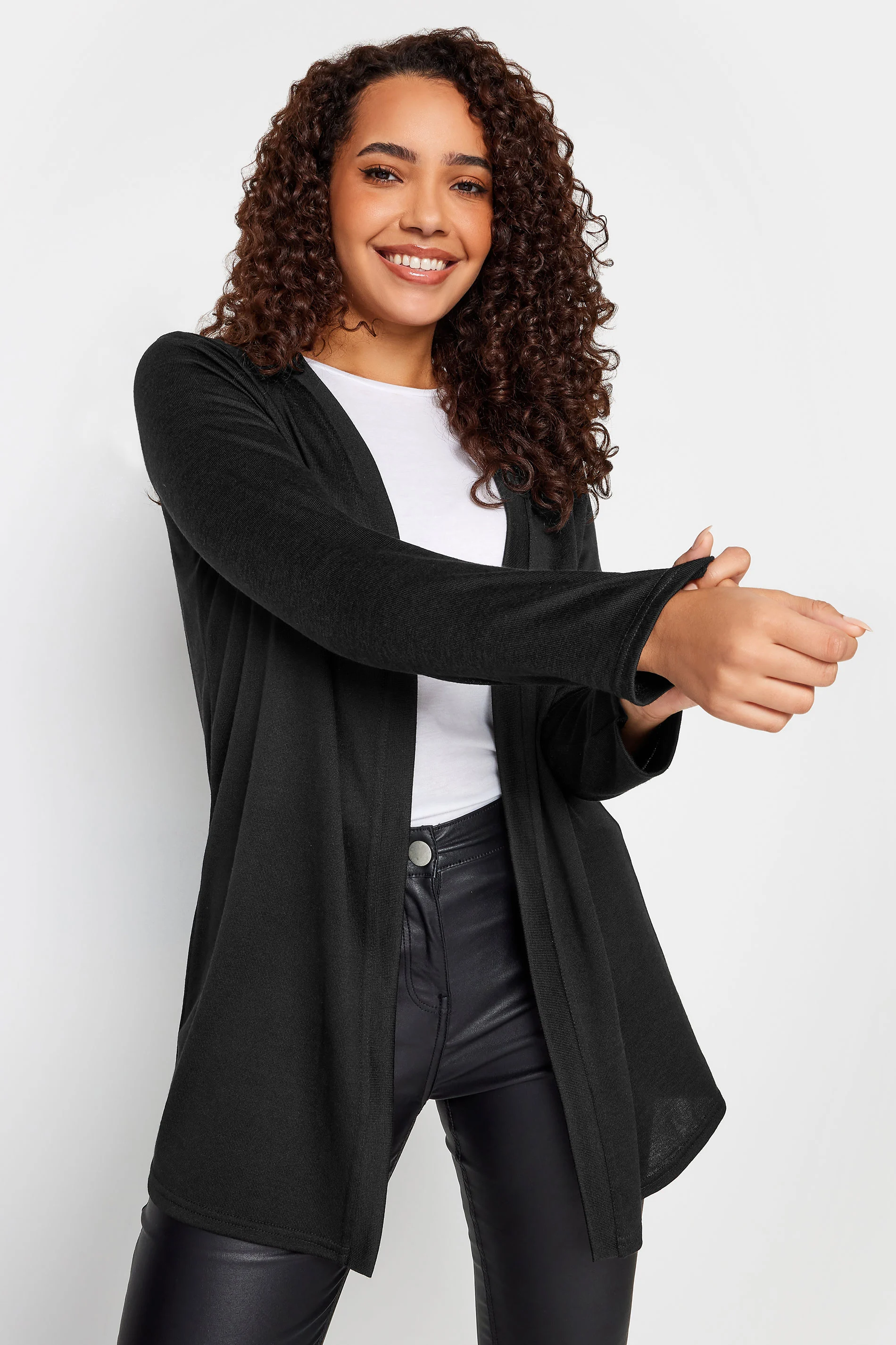 M&Co Womens M&Co Black Essential Cardigan