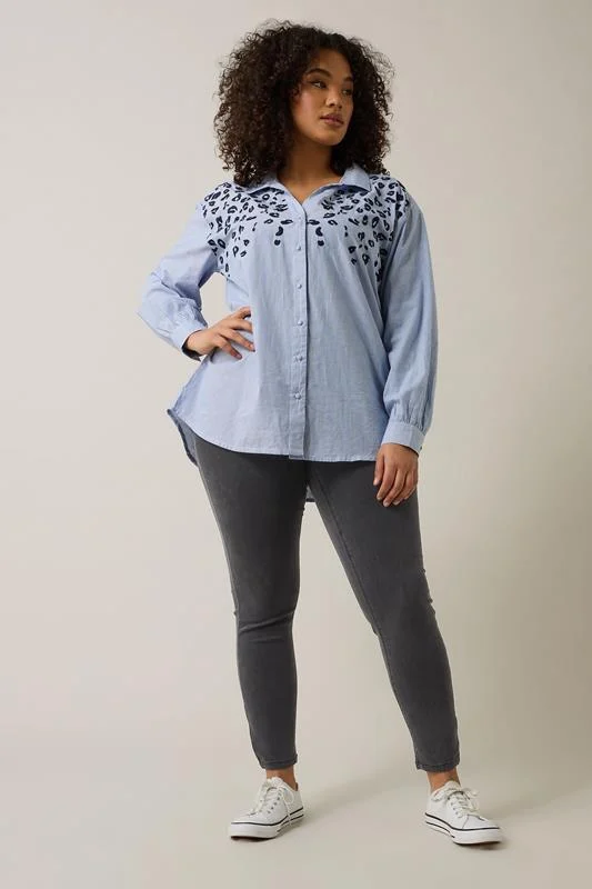 Evans EVANS Curve Charcoal Grey Skinny Jeggings