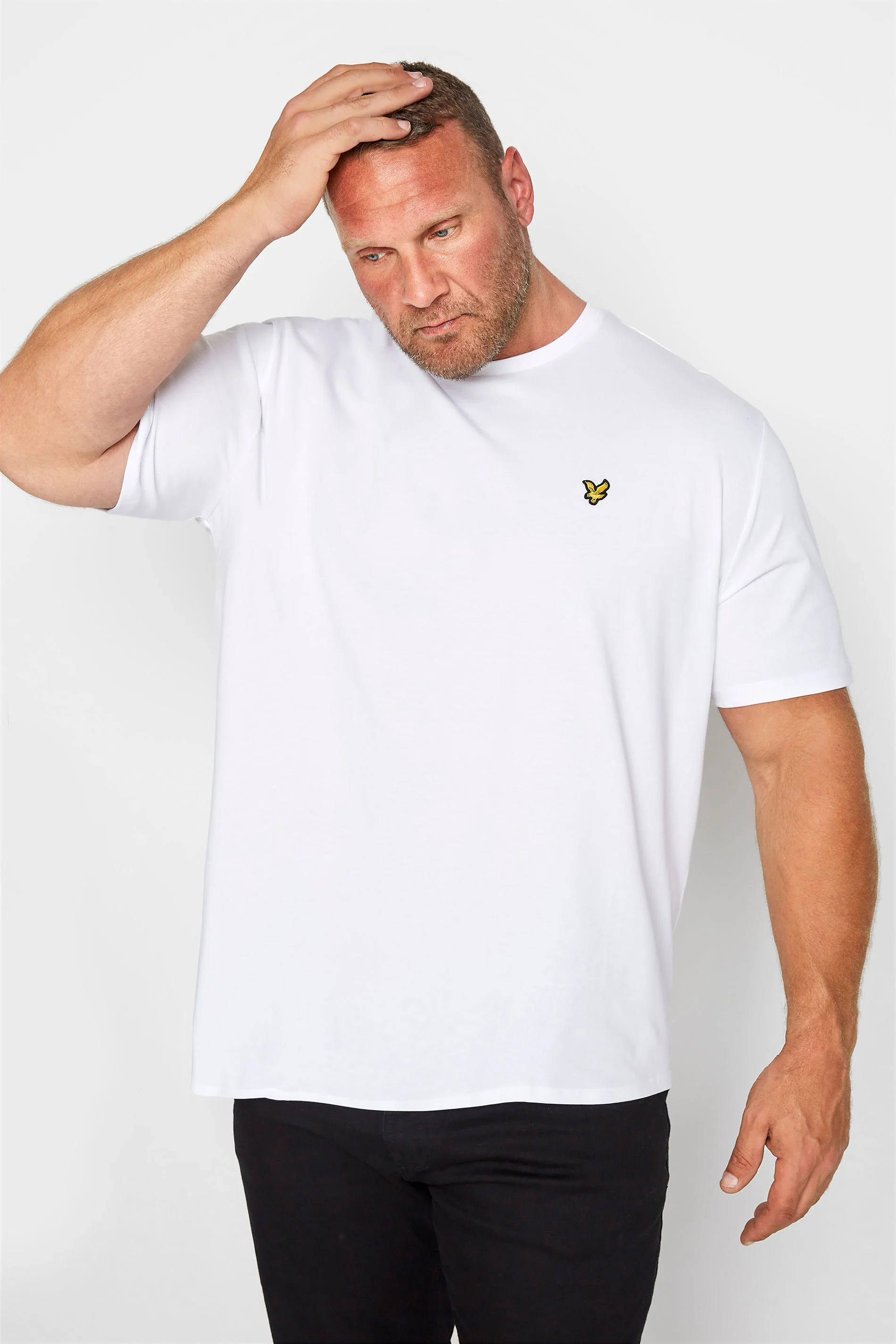 Lyle & Scott LYLE & SCOTT Big & Tall White Core T-Shirt