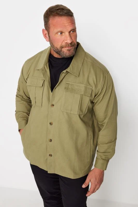 BadRhino BadRhino Green Cotton Twill Shirt