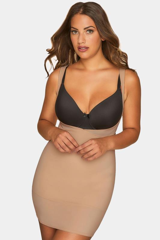 Yours YOURS Curve Nude Control Underbra Slip Dress