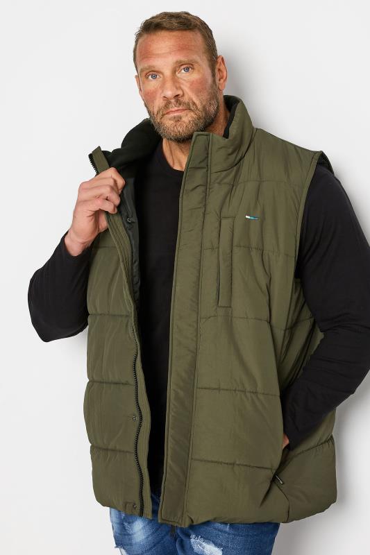 BadRhino BadRhino Big & Tall Khaki Green Padded Gilet