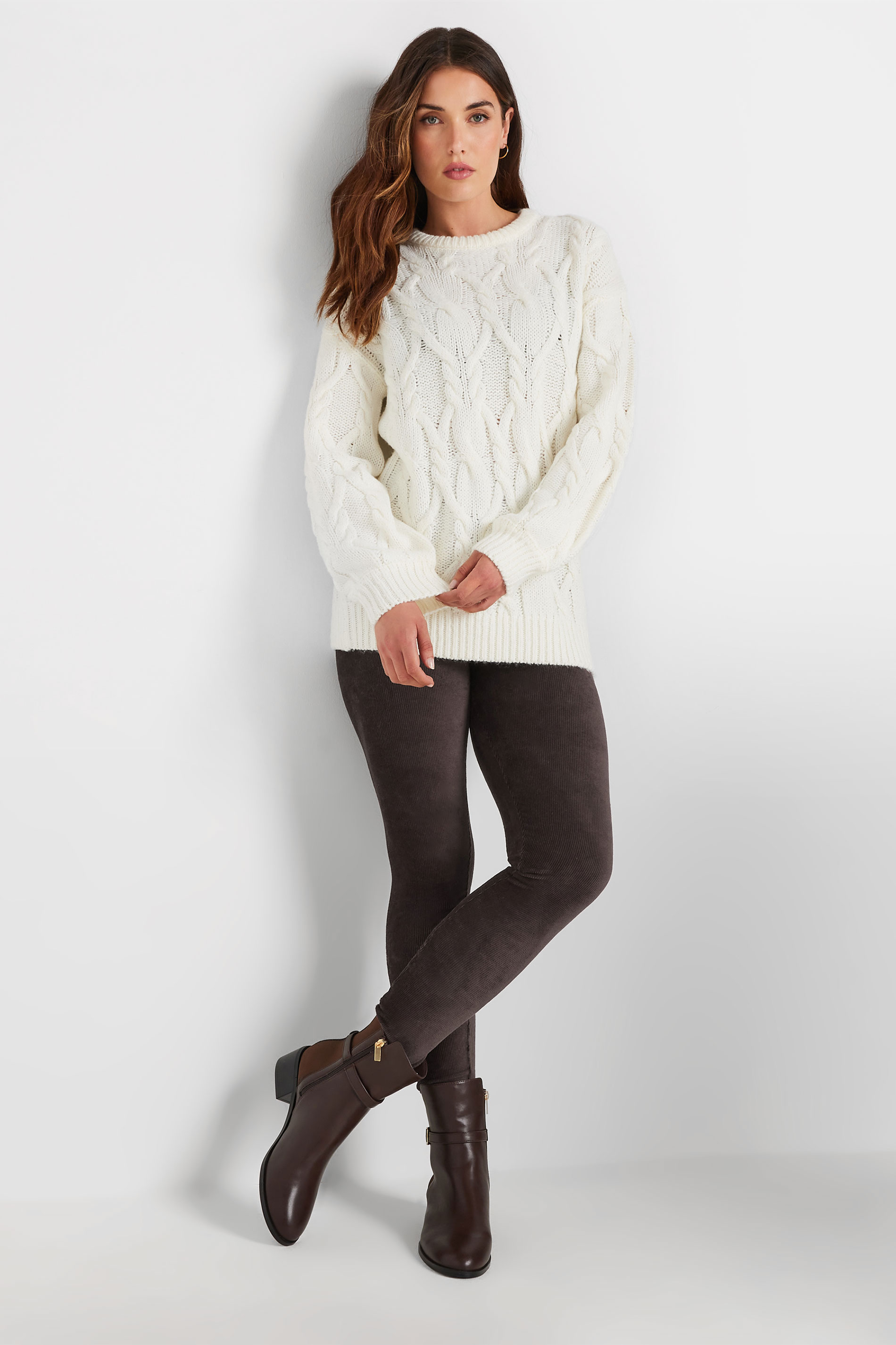 LTS LTS Tall Chocolate Brown Cord Leggings