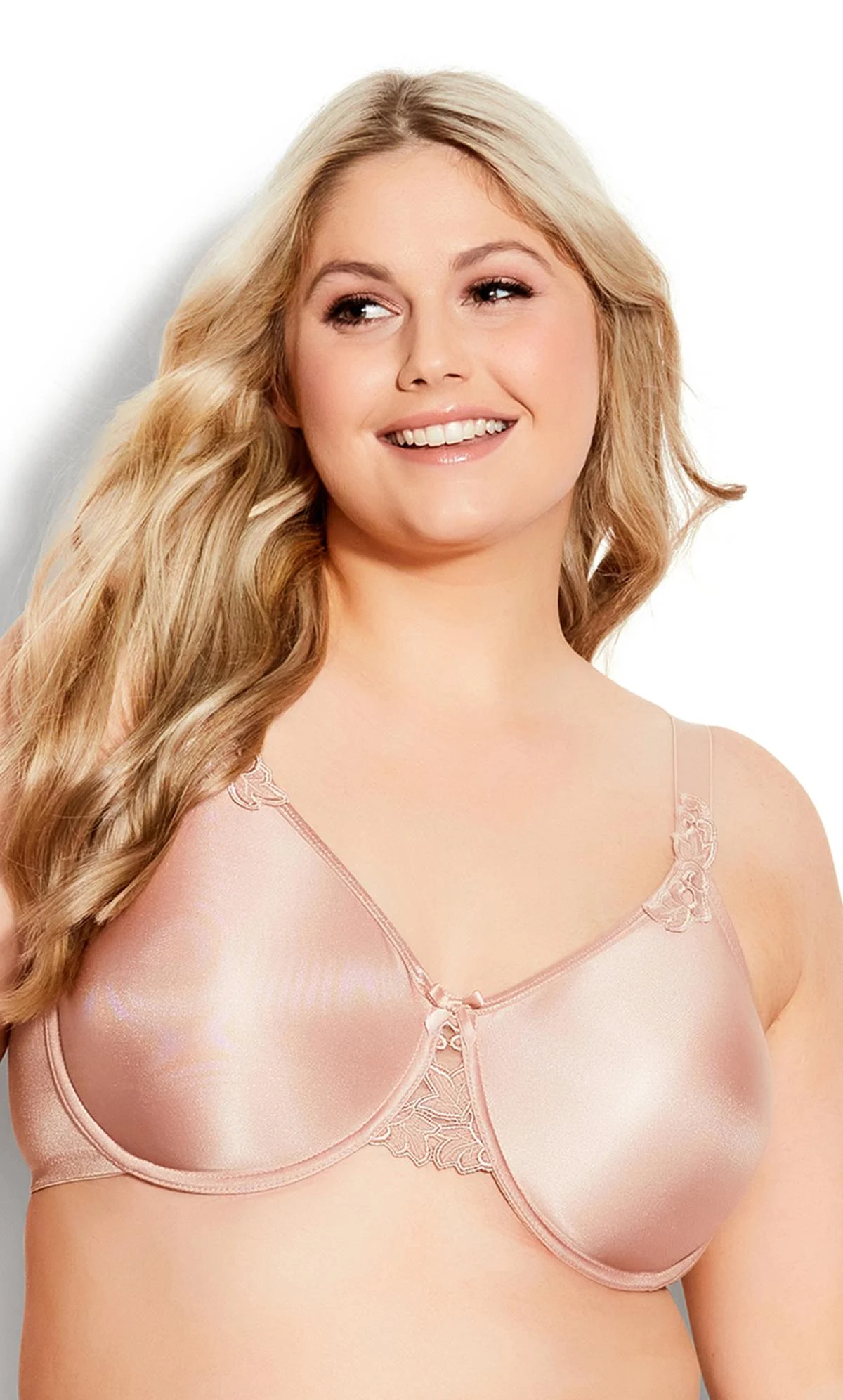 Evans Evans Nude Underwired Full Cup Bra
