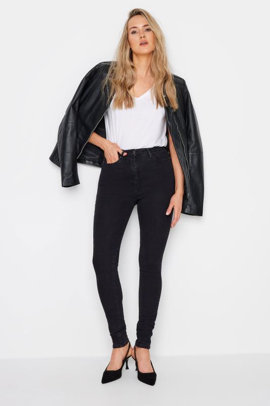 LTS LTS Tall Grey Animal Burnout Tie Blouse