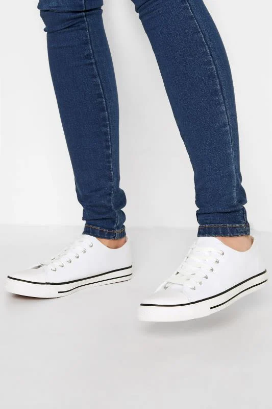 LTS LTS Tall White Denim BEA Cropped Wide Leg Jeans
