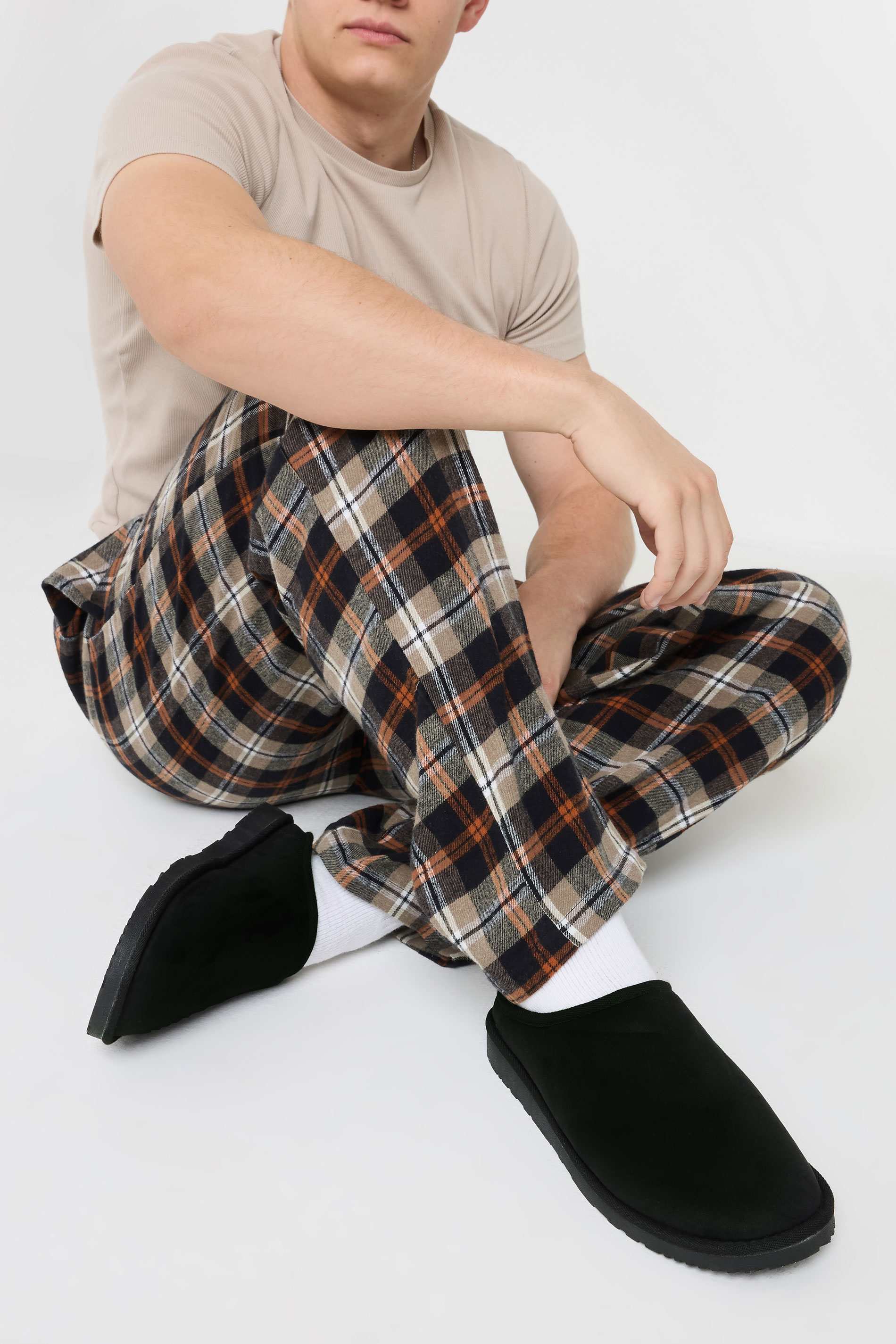 Jack & Jones JACK & JONES Black Mule Slippers