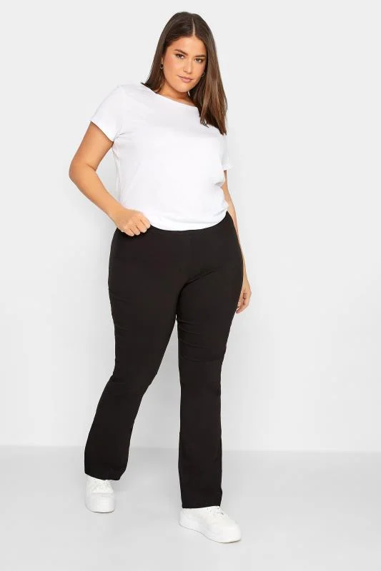 LTS LTS Tall Black Bootcut Trousers