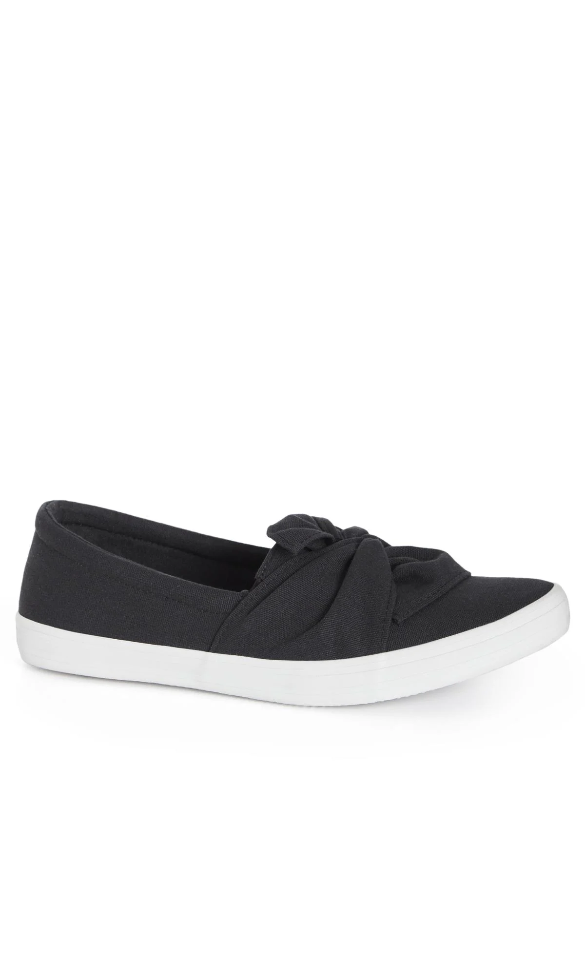 Evans Evans Black WIDE FIT Knot Skater