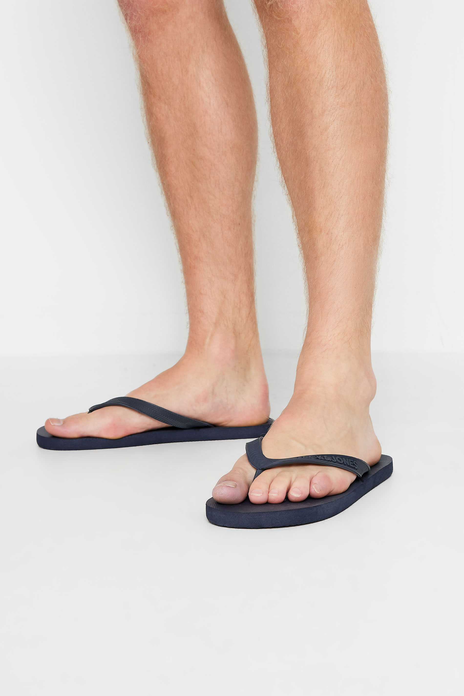 Jack & Jones JACK & JONES Navy Blue Basic Flip Flops