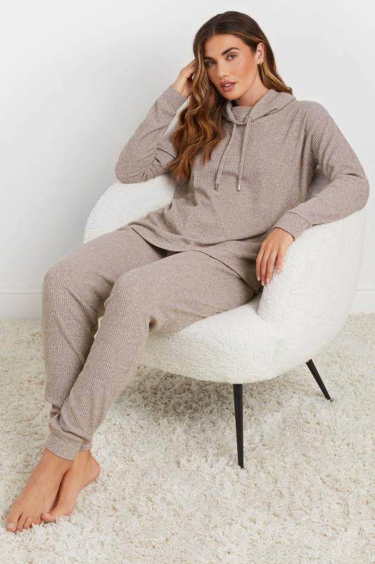 LTS LTS Tall Blush Pink Soft Touch Cowl Neck Jumper
