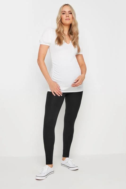 LTS LTS Tall Black Maternity Basic Leggings