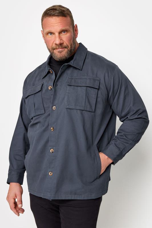 BadRhino BadRhino Navy Blue Cotton Twill Shirt
