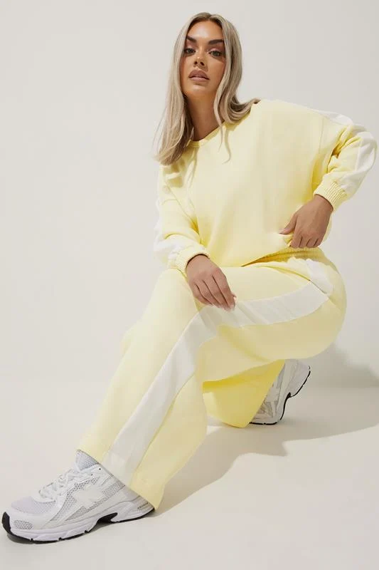Limited Collection LIMITED COLLECTION Curve Yellow Crew Neck Sweatshirt