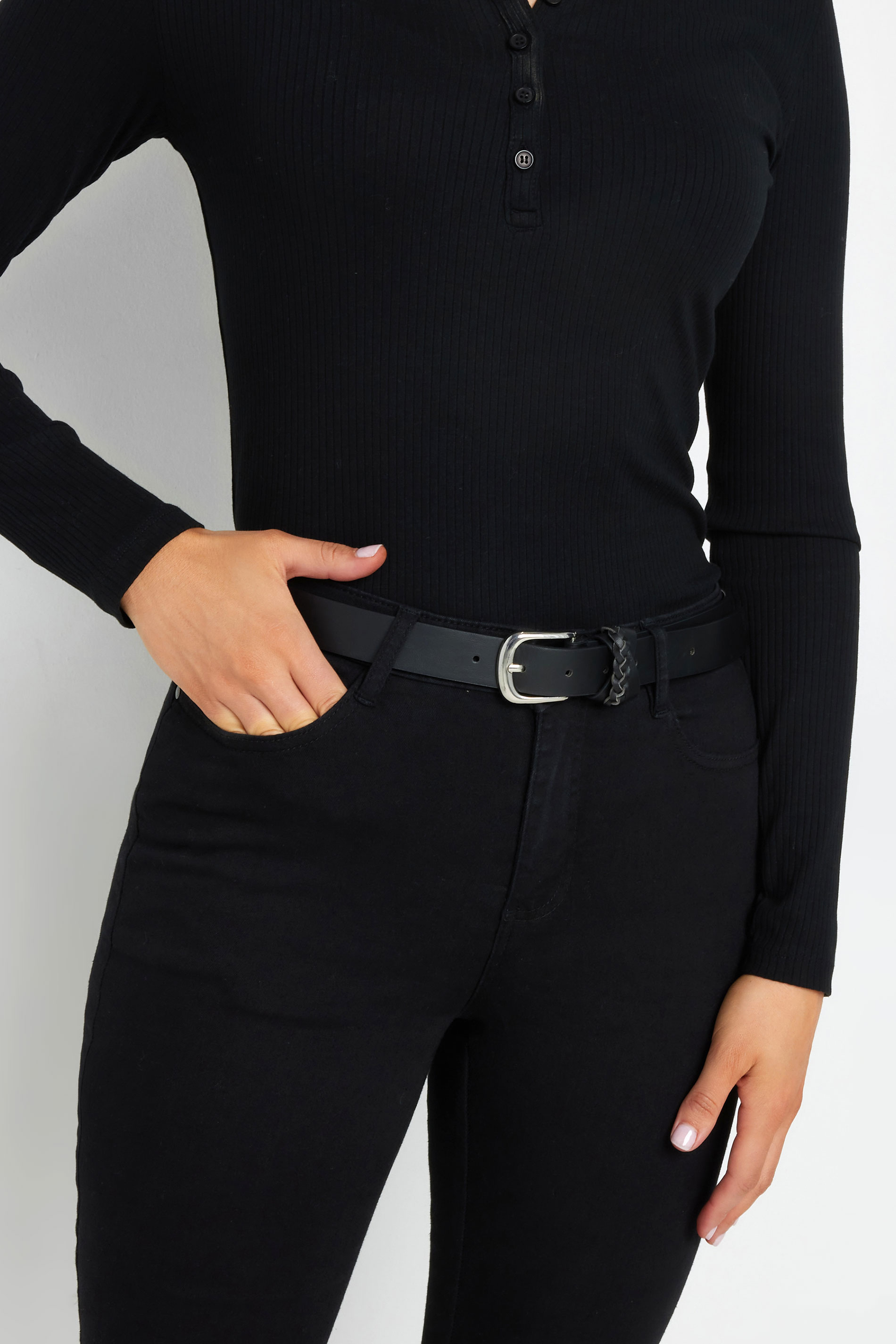 LTS LTS Black Twist Rope Micro Belt