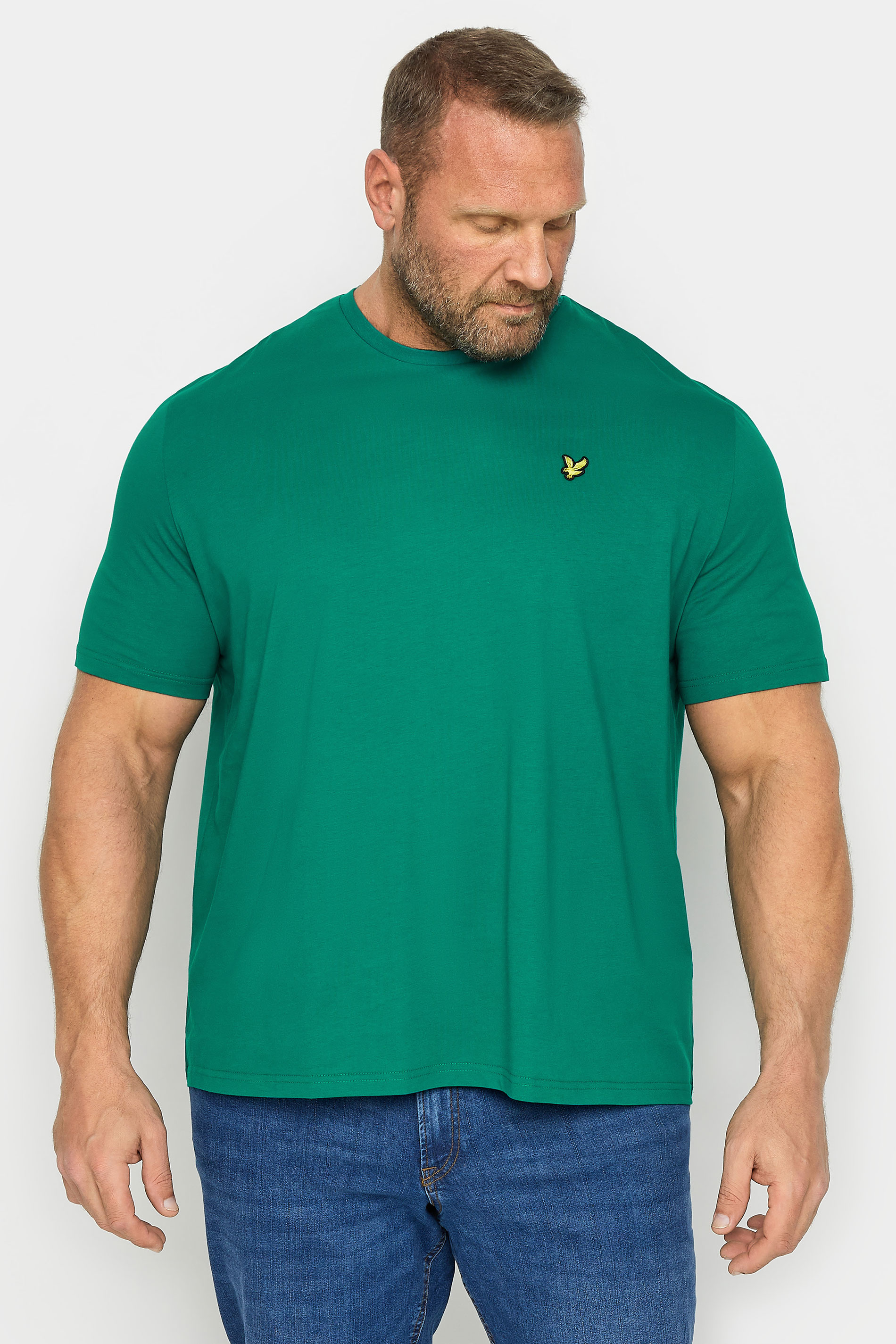 Lyle & Scott LYLE & SCOTT Big & Tall Green Core T-Shirt
